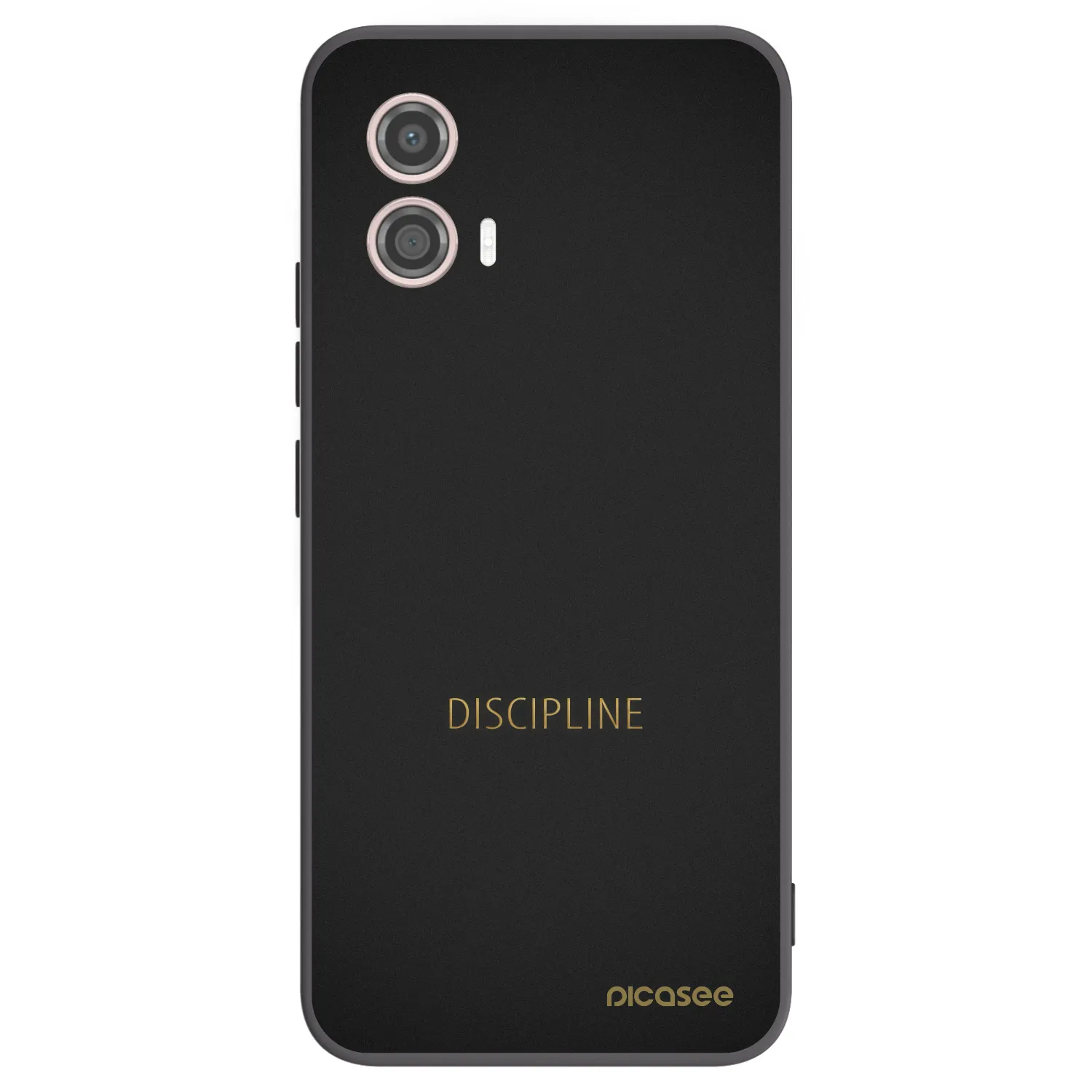 Picasee silikónový čierny obal pre Motorola Moto G53 5G - Discipline