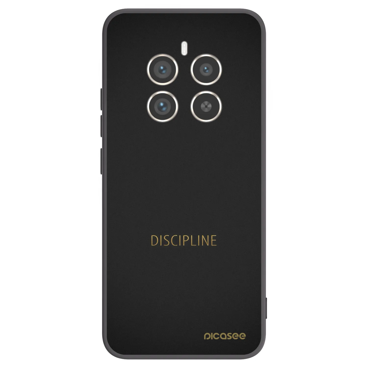Picasee silikónový čierny obal pre Realme 12 Pro 5G - Discipline