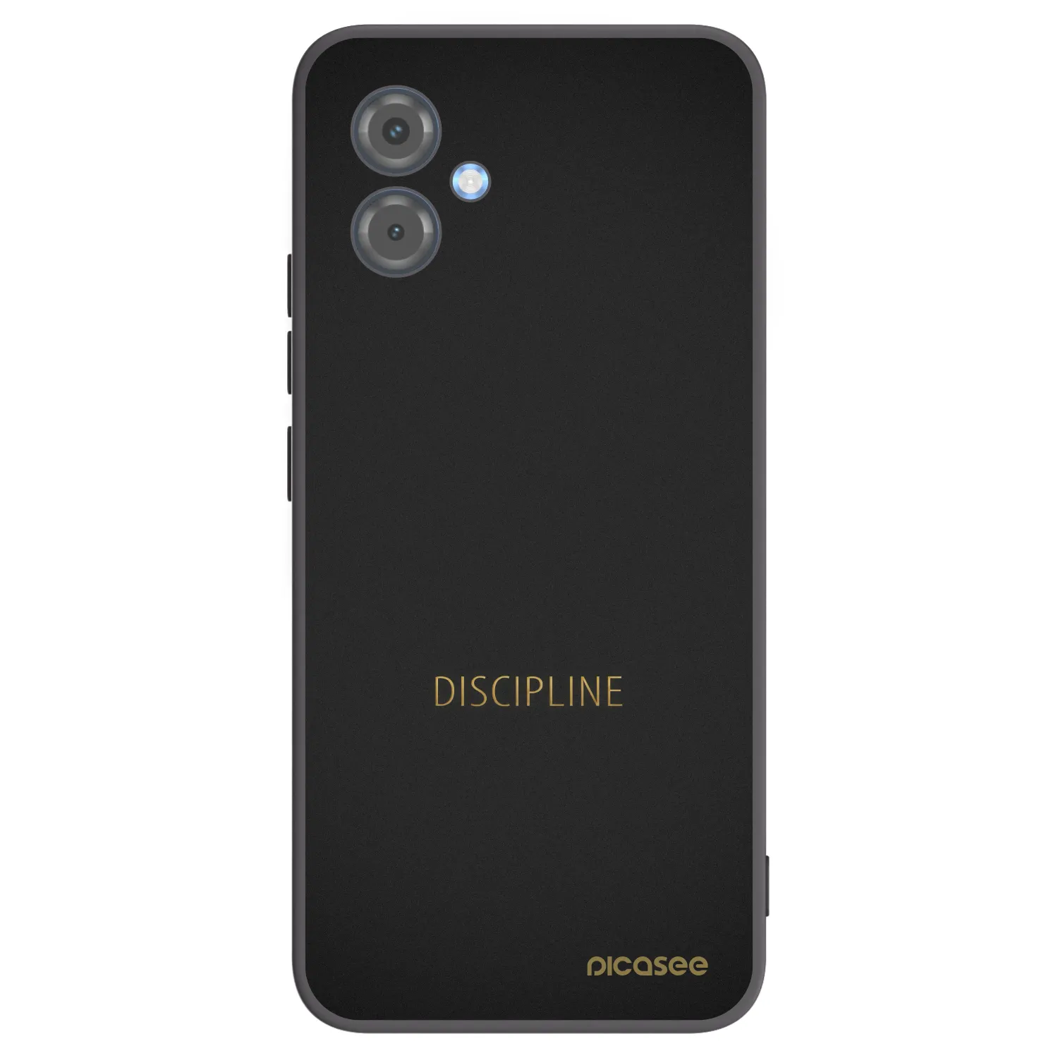Picasee silikónový čierny obal pre Motorola Moto G14 - Discipline