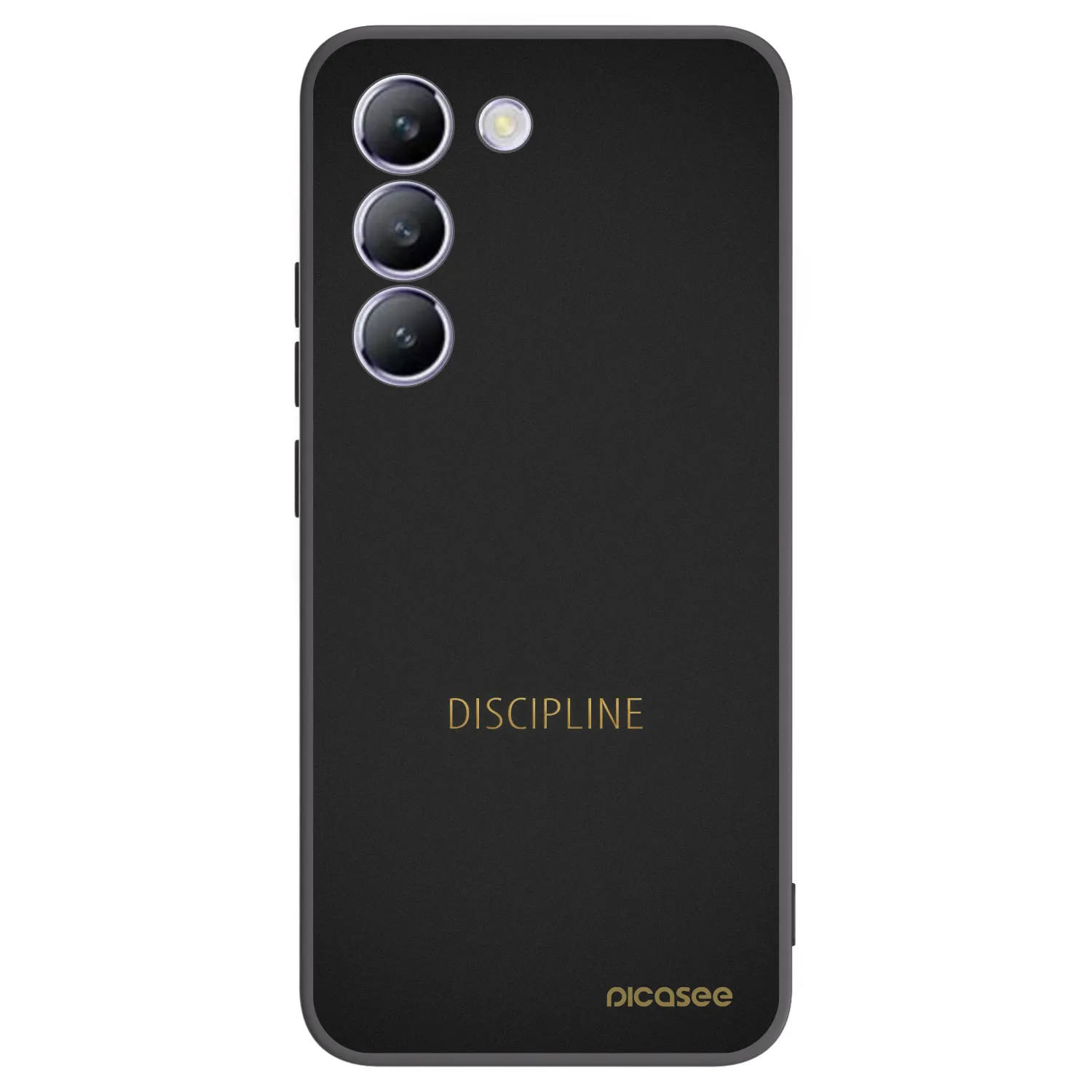 Picasee silikónový čierny obal pre Vivo V40 SE 5G - Discipline