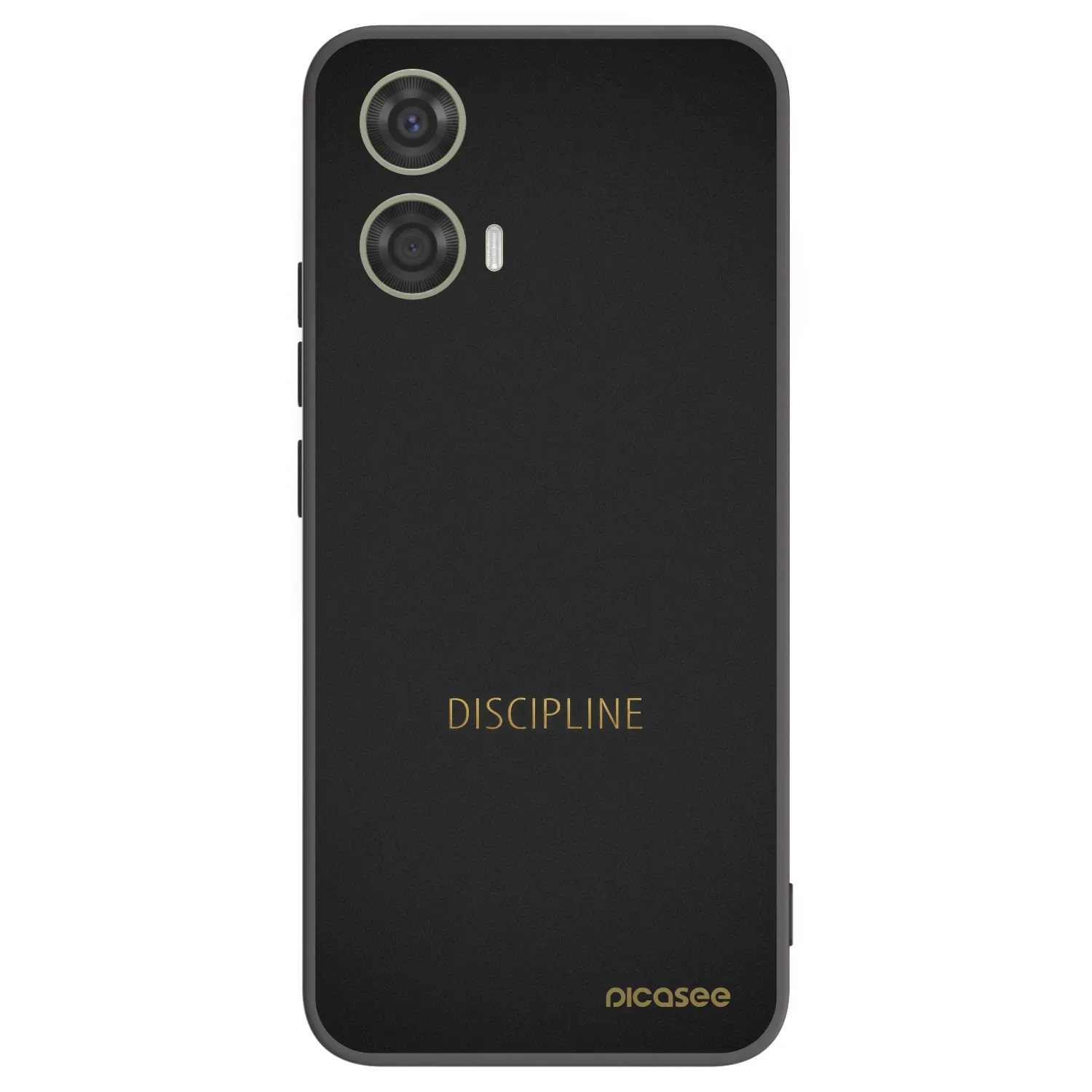 Silikónový čierny obal pre Motorola Moto G24 - Discipline