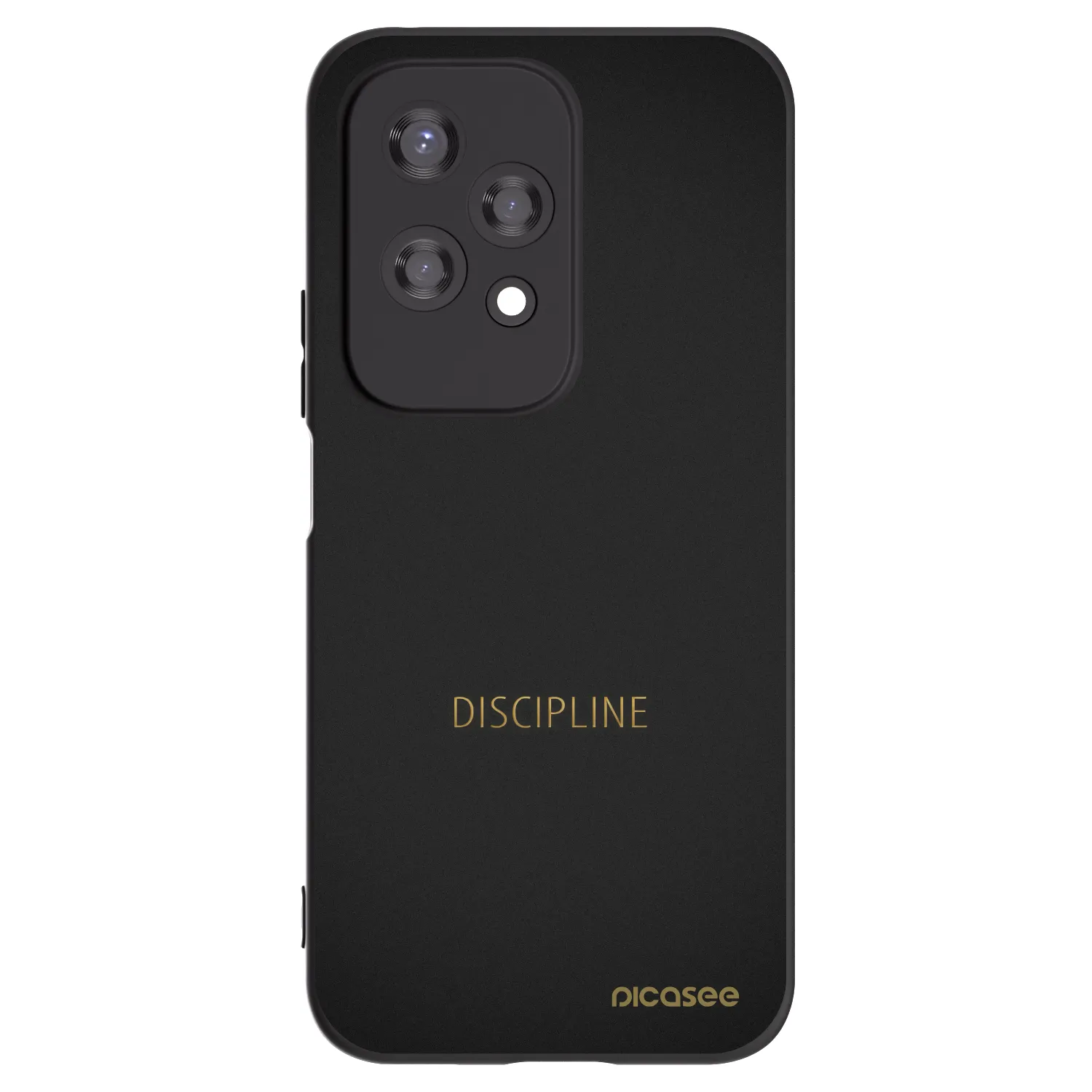 Silikónový čierny obal pre Honor 200 Lite - Discipline