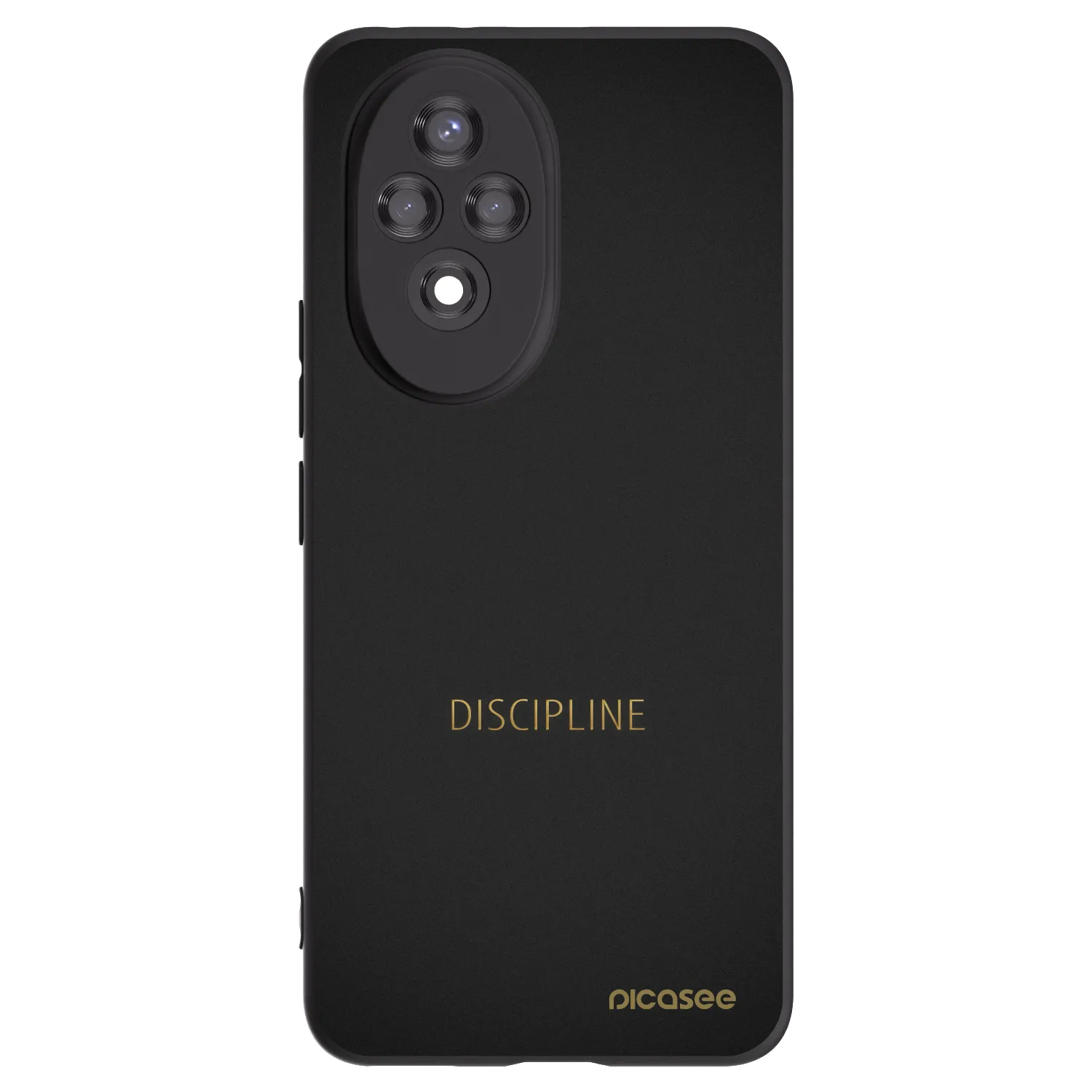 Picasee silikónový čierny obal pre Honor 200 Pro 5G - Discipline