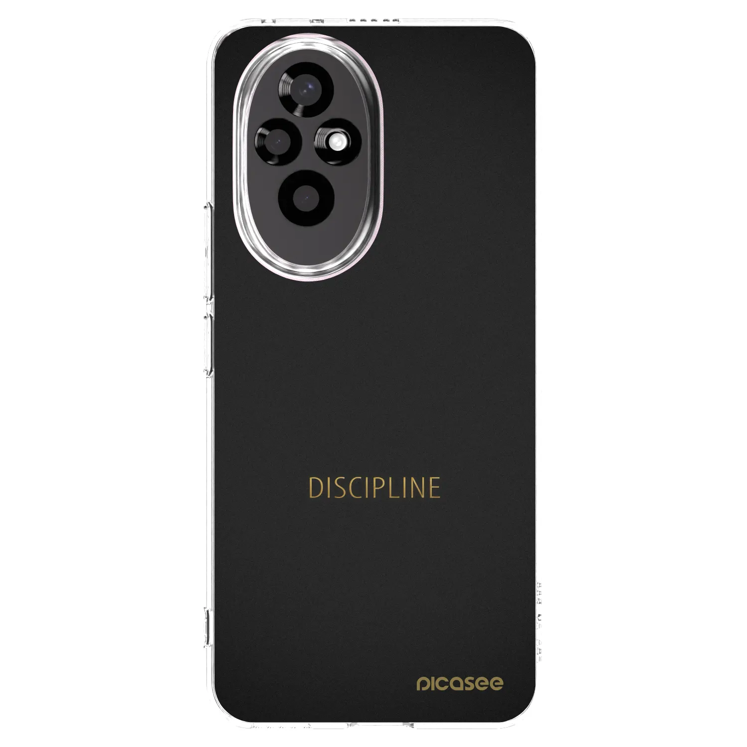Picasee silikónový prehľadný obal pre Honor 200 Pro 5G - Discipline