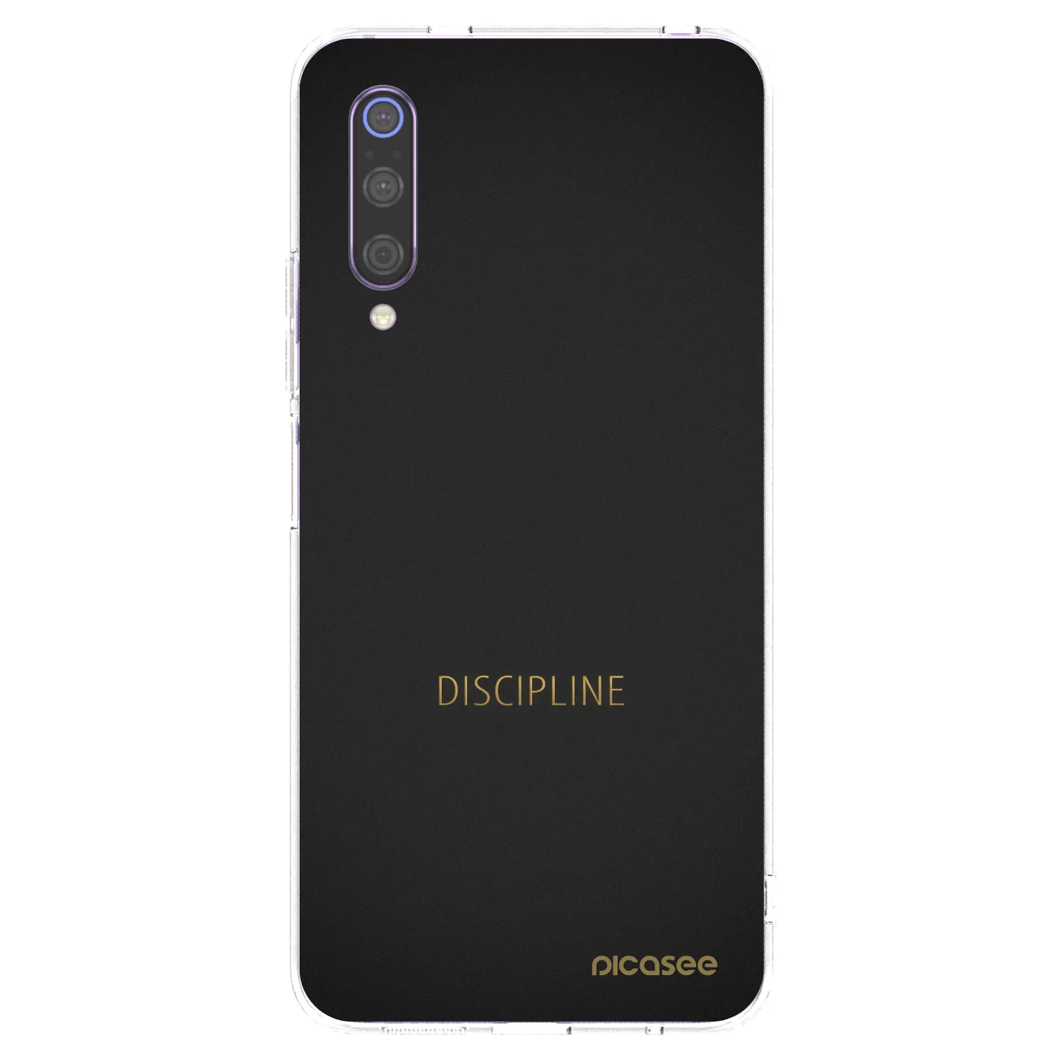 Silikónový prehľadný obal pre Xiaomi Mi 9 - Discipline