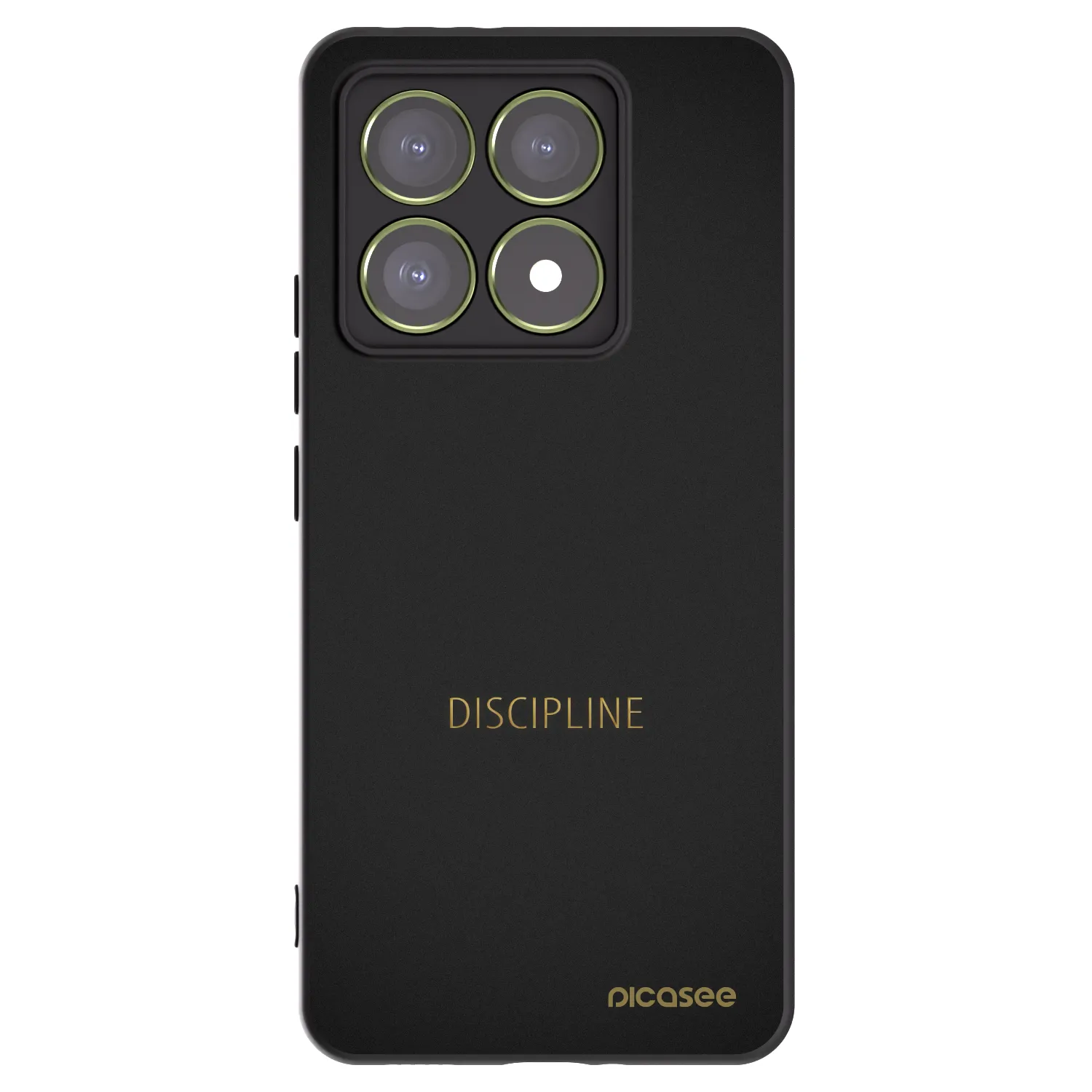 Silikónový čierny obal pre Xiaomi 14T - Discipline