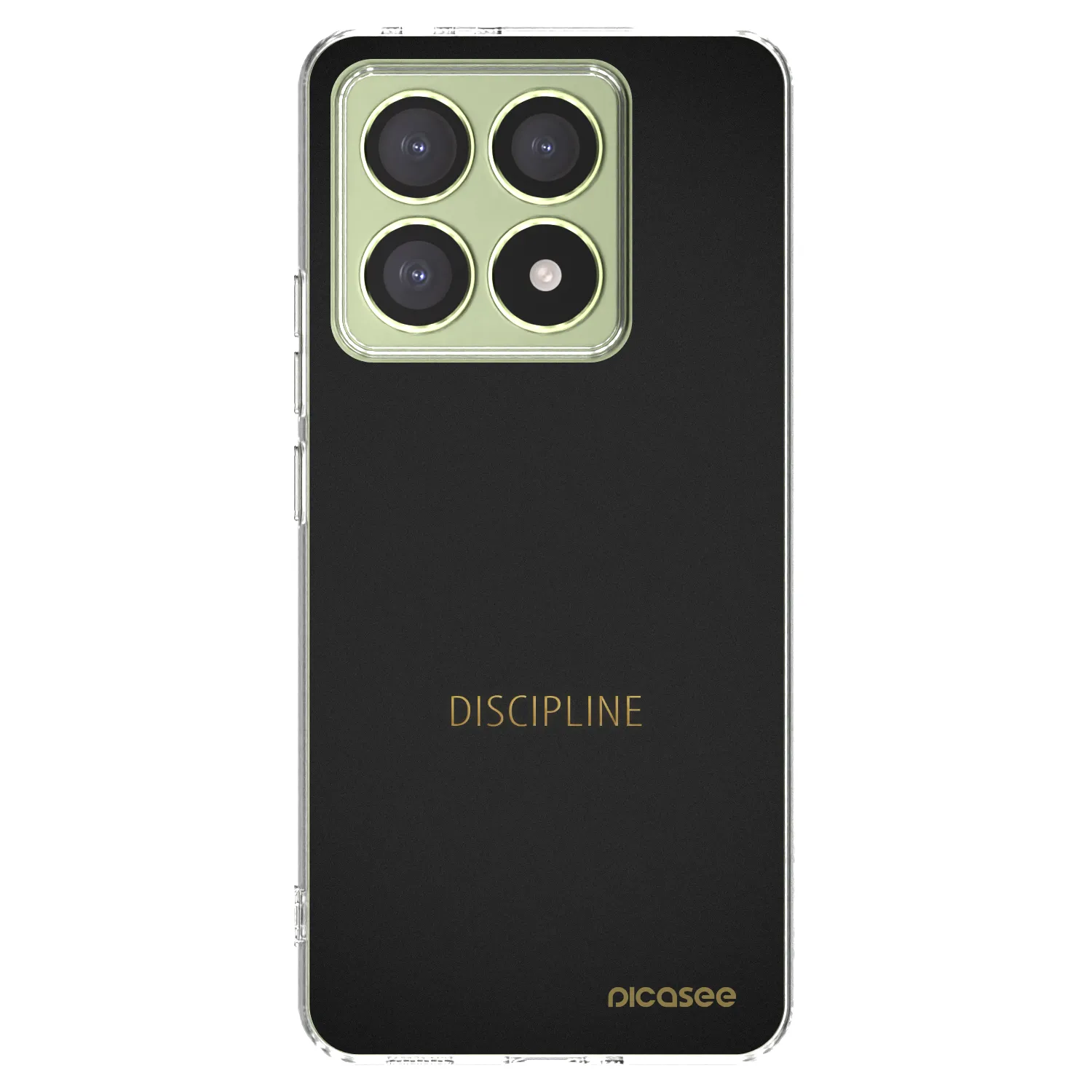 Silikónový prehľadný obal pre Xiaomi 14T - Discipline