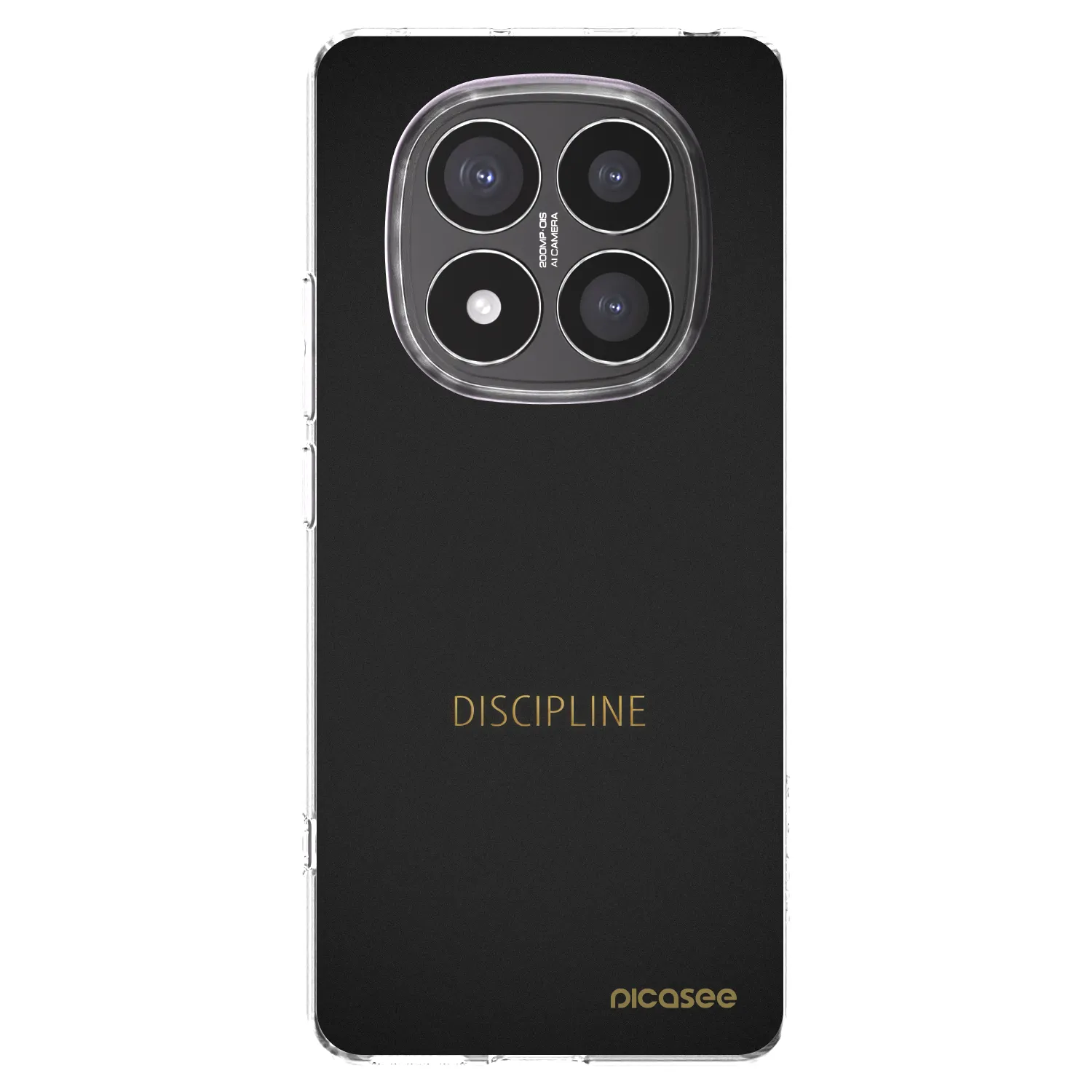 Silikónový prehľadný obal pre Xiaomi Redmi Note 14 Pro+ 5G - Discipline