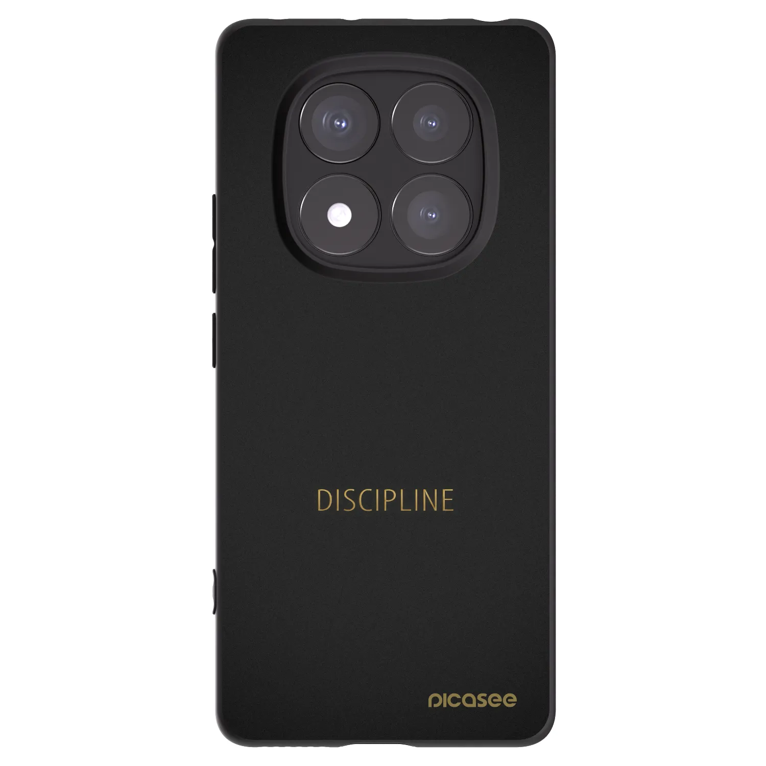 Silikónový čierny obal pre Xiaomi Redmi Note 14 Pro 5G - Discipline