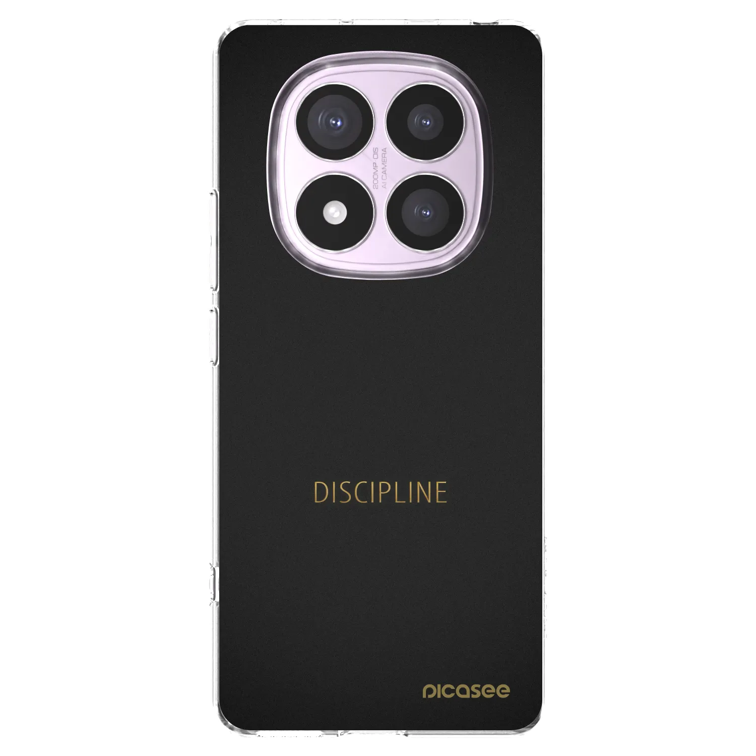 Silikónový prehľadný obal pre Xiaomi Redmi Note 14 Pro 5G - Discipline