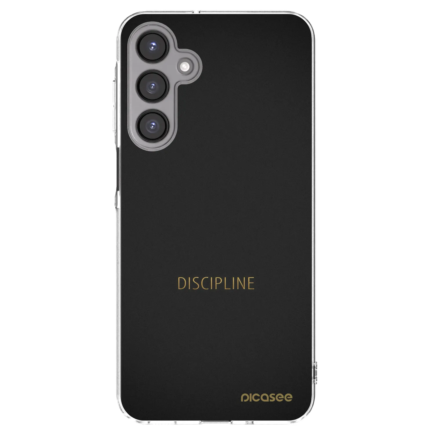 Picasee silikónový prehľadný obal pre Samsung Galaxy A16 5G - Discipline