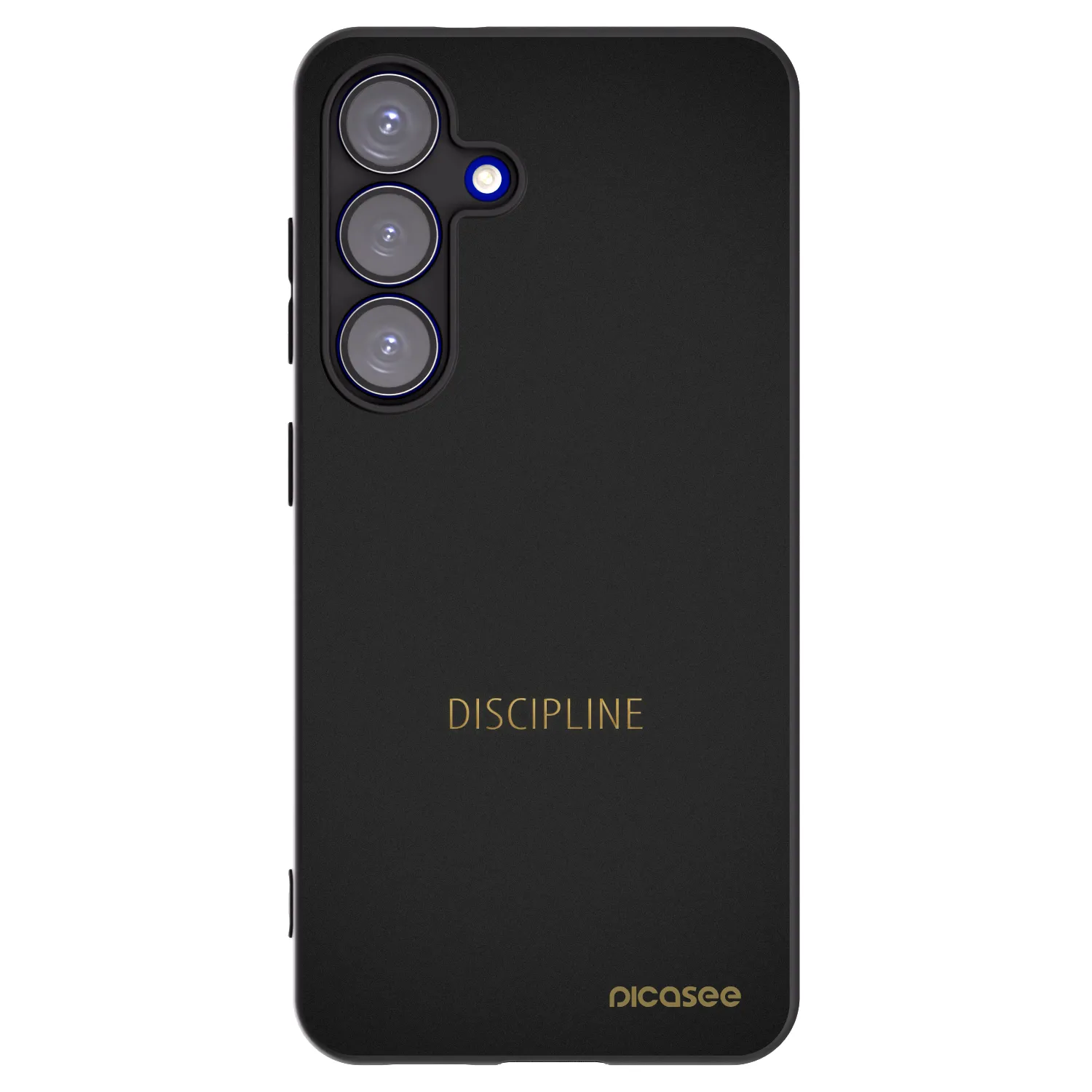 Picasee silikónový čierny obal pre Samsung Galaxy S25 5G - Discipline