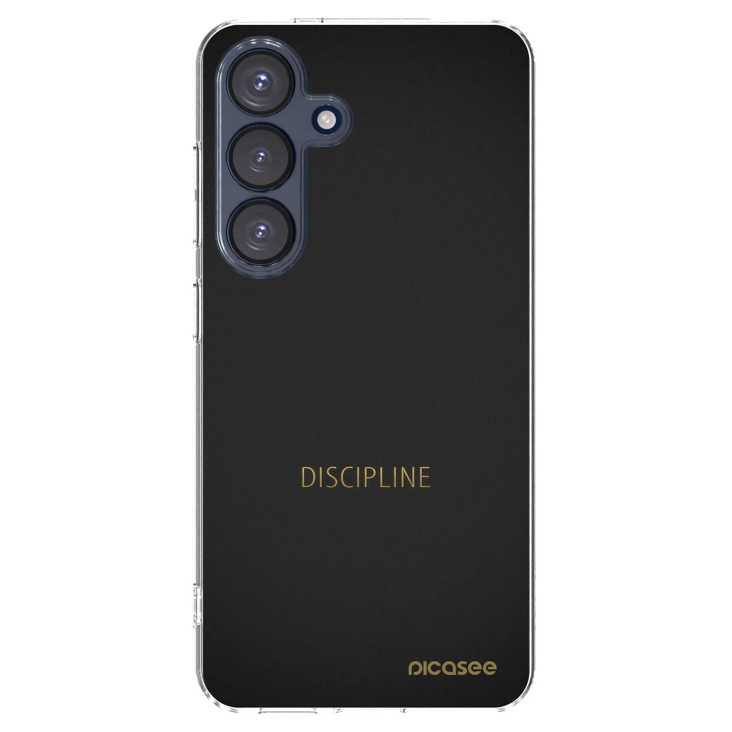 Picasee silikónový prehľadný obal pre Samsung Galaxy S25 5G - Discipline