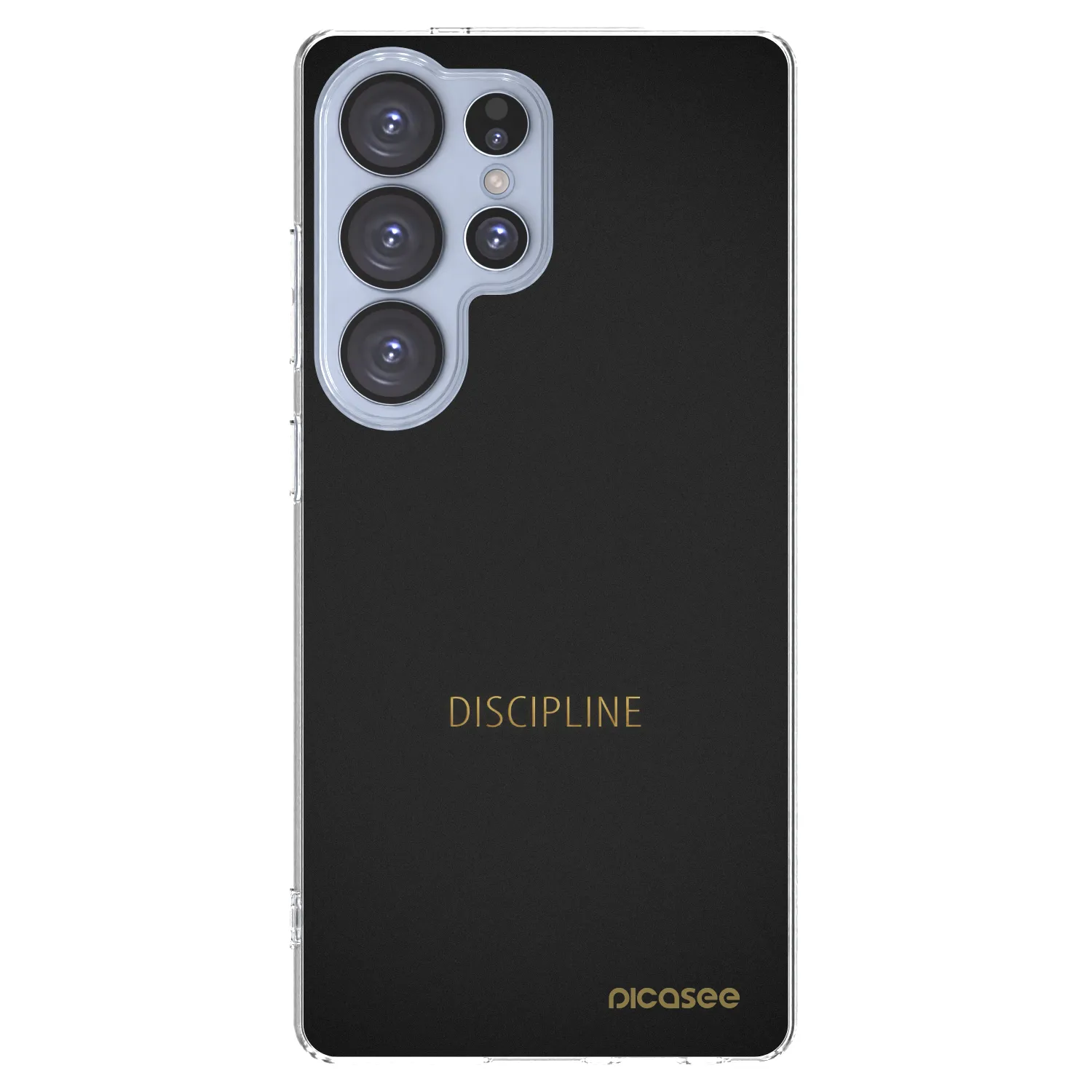Silikónový prehľadný obal pre Samsung Galaxy S25 Ultra 5G - Discipline