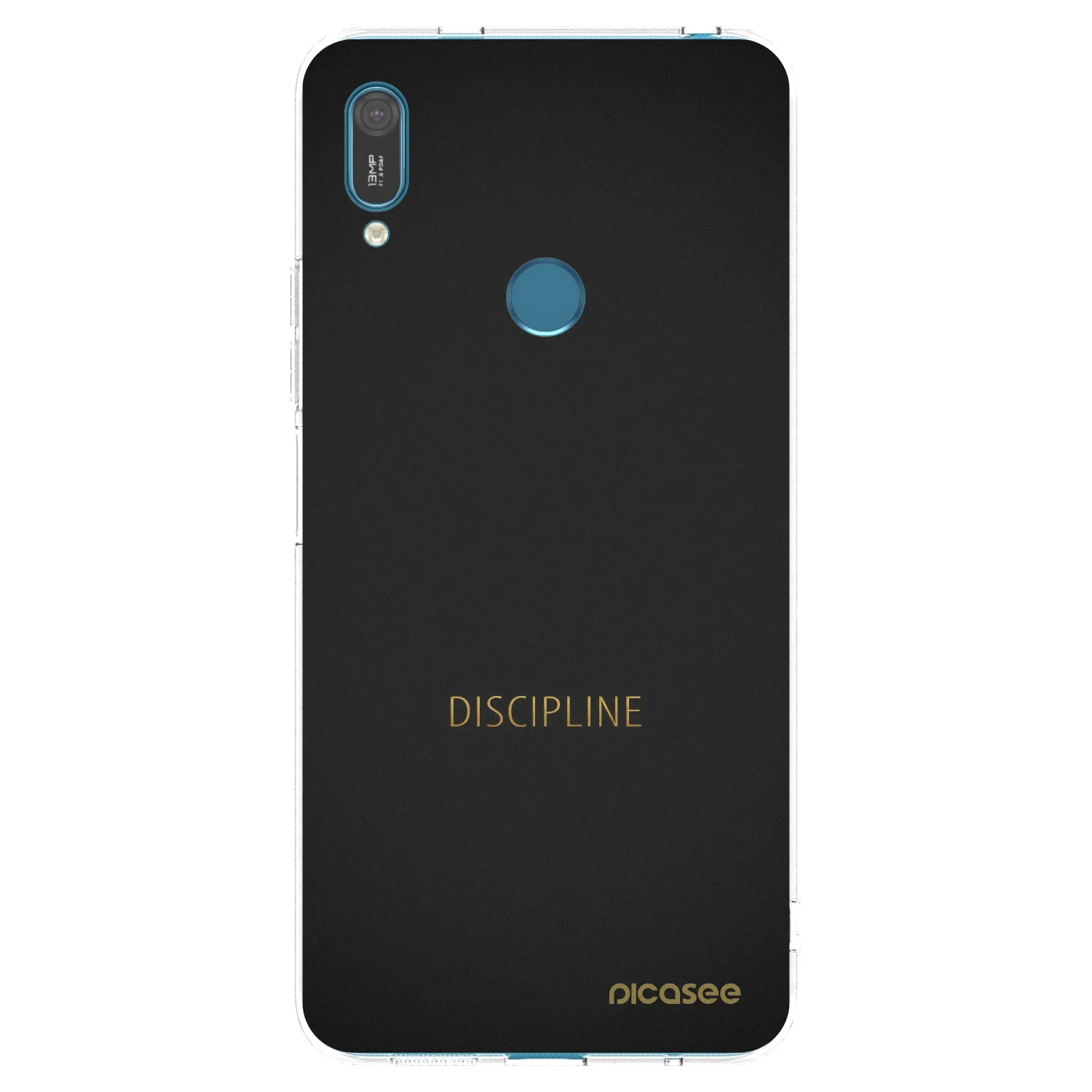 Silikónový prehľadný obal pre Huawei Y7 2019 - Discipline