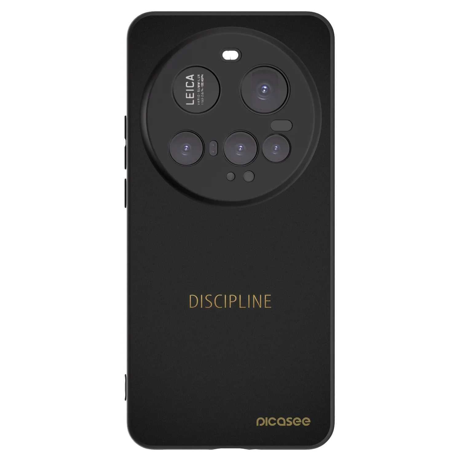 Silikónový čierny obal pre Xiaomi 15 Ultra - Discipline