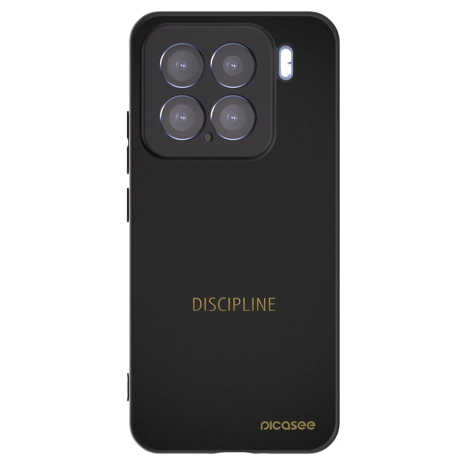 Silikónový čierny obal pre Xiaomi 15 - Discipline