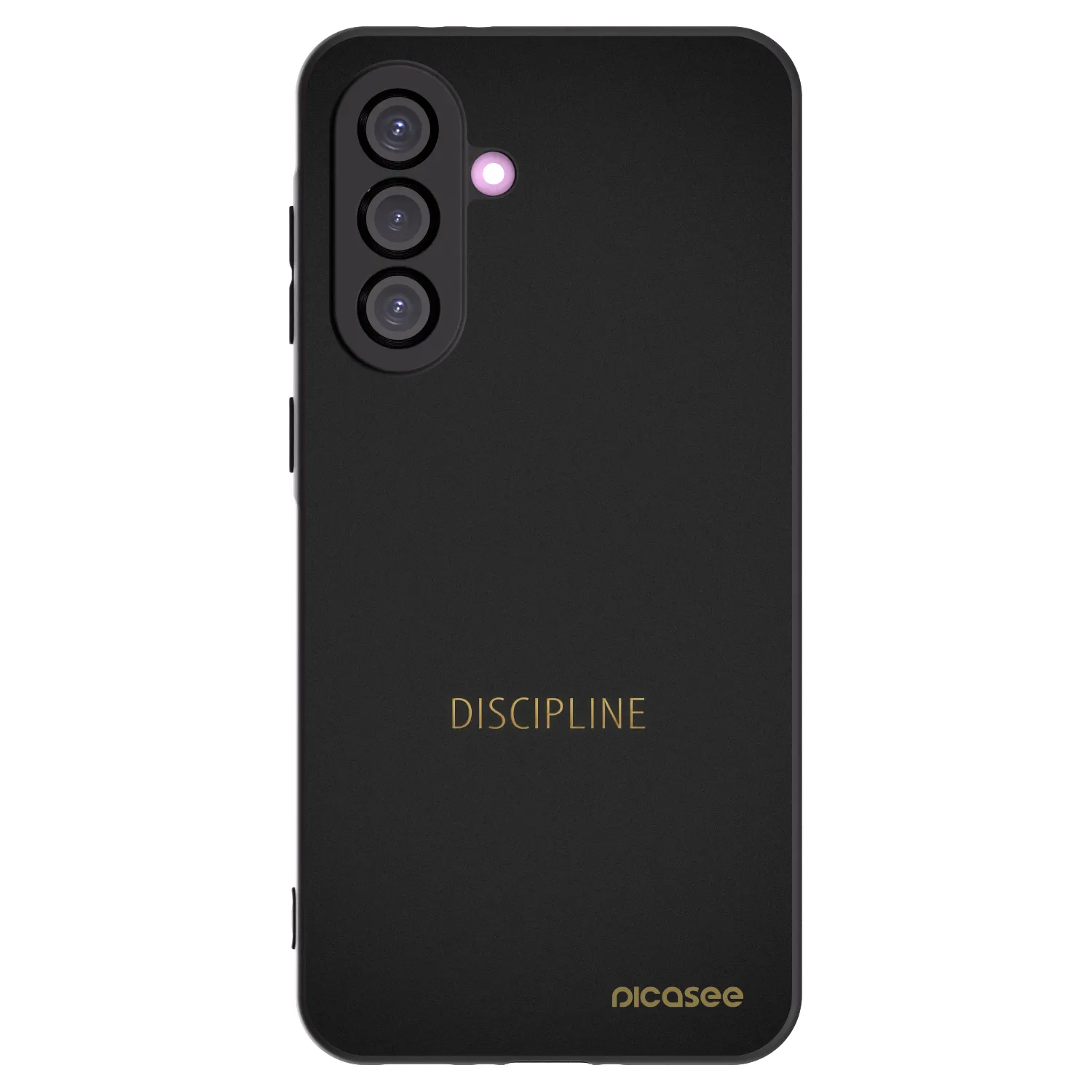 Picasee silikónový čierny obal pre Samsung Galaxy A56 5G A566B - Discipline