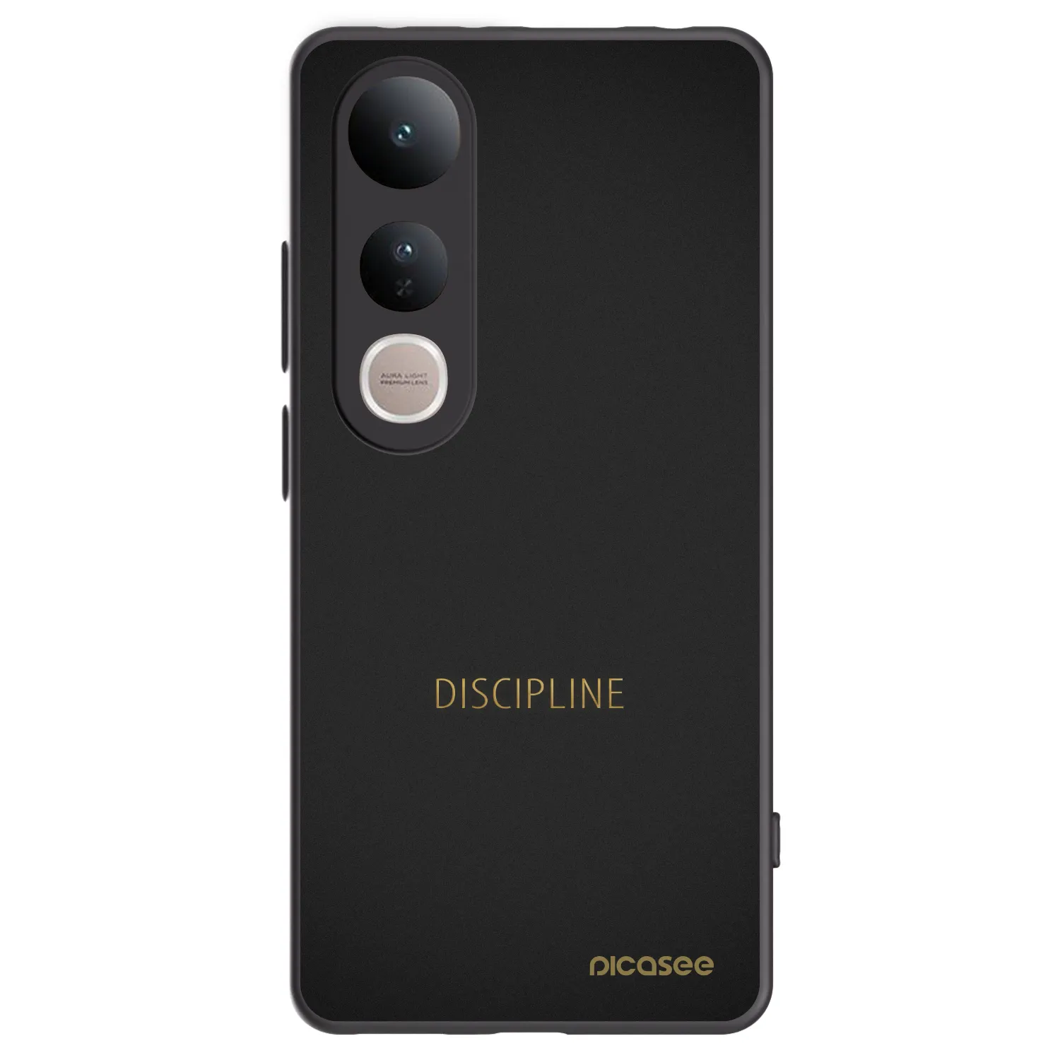 Picasee silikónový čierny obal pre Vivo V50 Lite 5G - Discipline