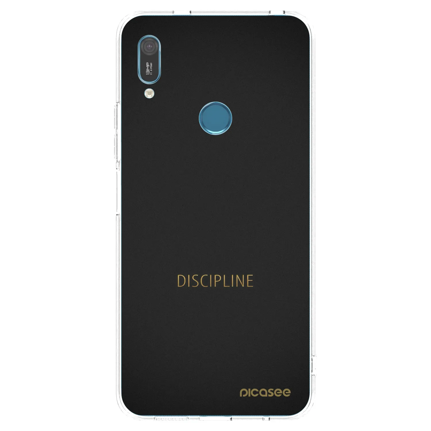 Silikónový prehľadný obal pre Huawei Y6 2019 - Discipline