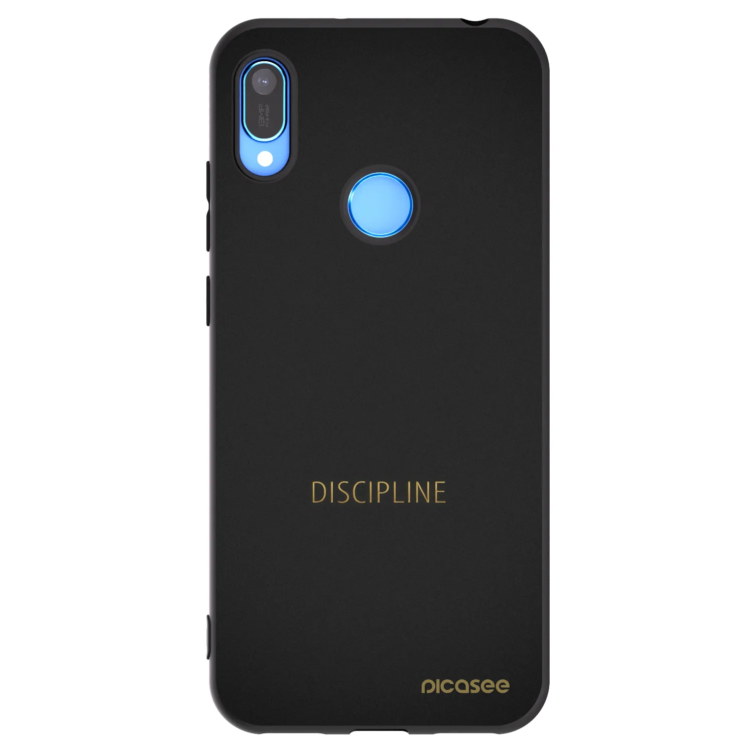 Picasee silikónový čierny obal pre Huawei Y6 2019 - Discipline