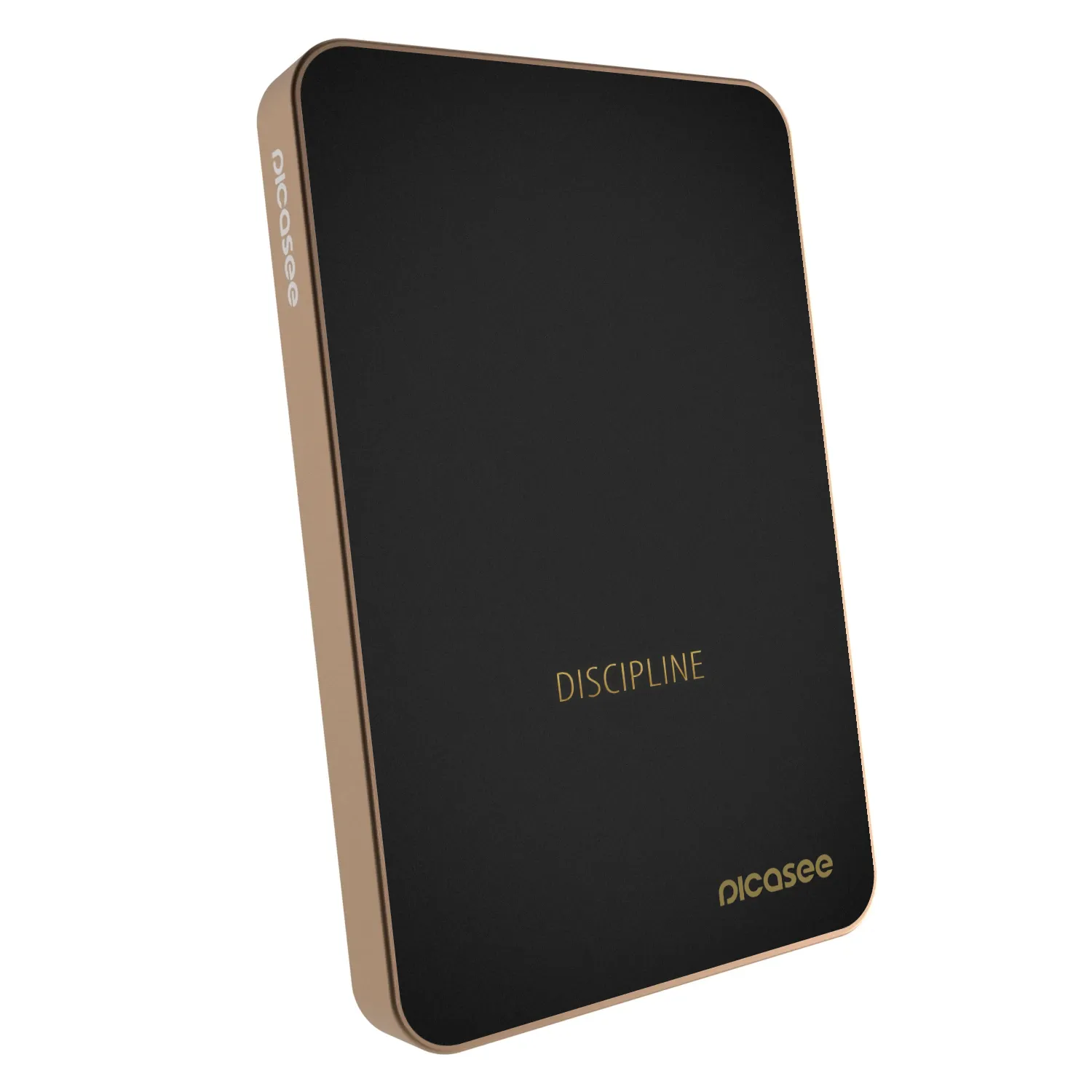 Picasee Powerbanka s MagSafe 5 000 mAh Zlatá - Discipline