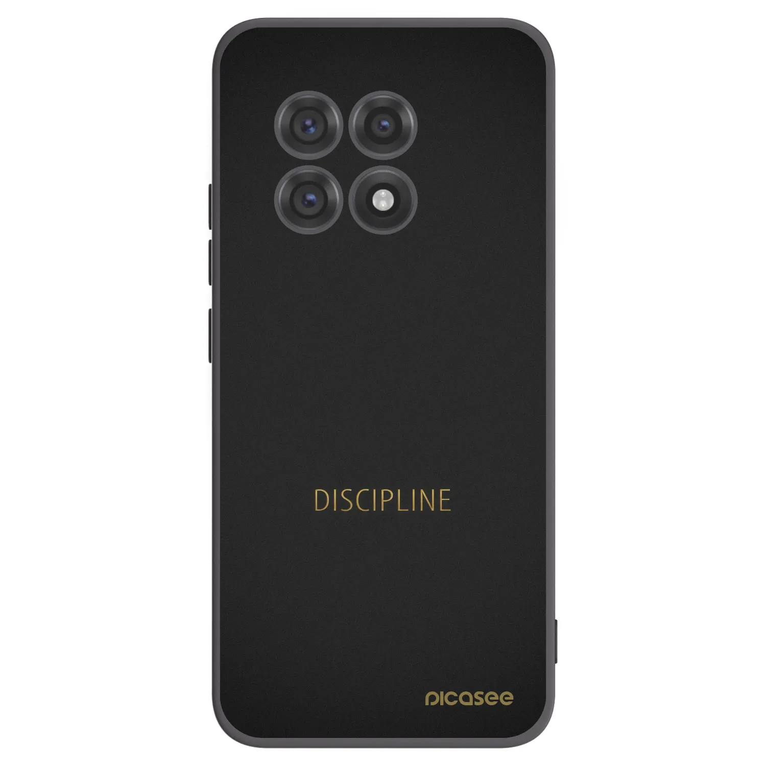 Silikónový čierny obal pre OnePlus 13R 5G - Discipline