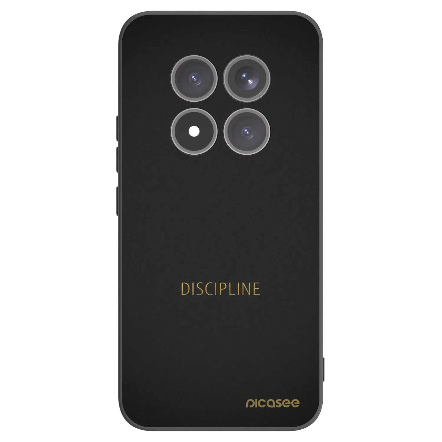 Silikónový čierny obal pre Xiaomi Redmi Note 15 Pro+ - Discipline