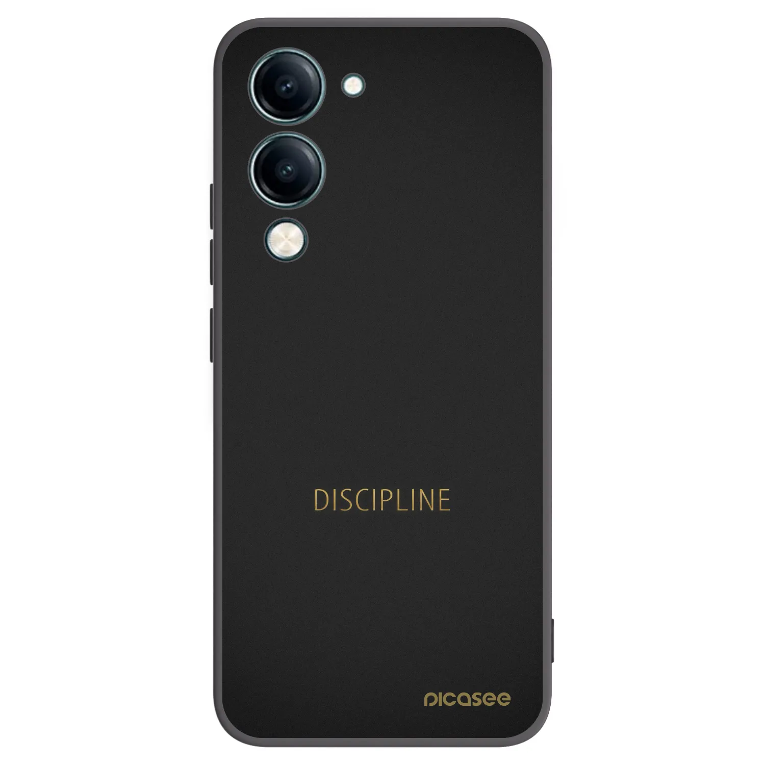 Picasee silikónový čierny obal pre Vivo Y29s 5G - Discipline