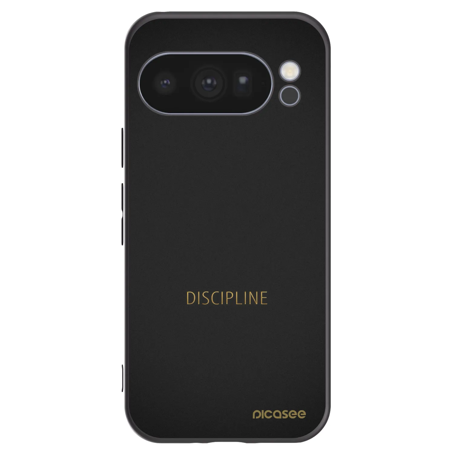 Silikónový čierny obal pre Google Pixel 10 Pro - Discipline