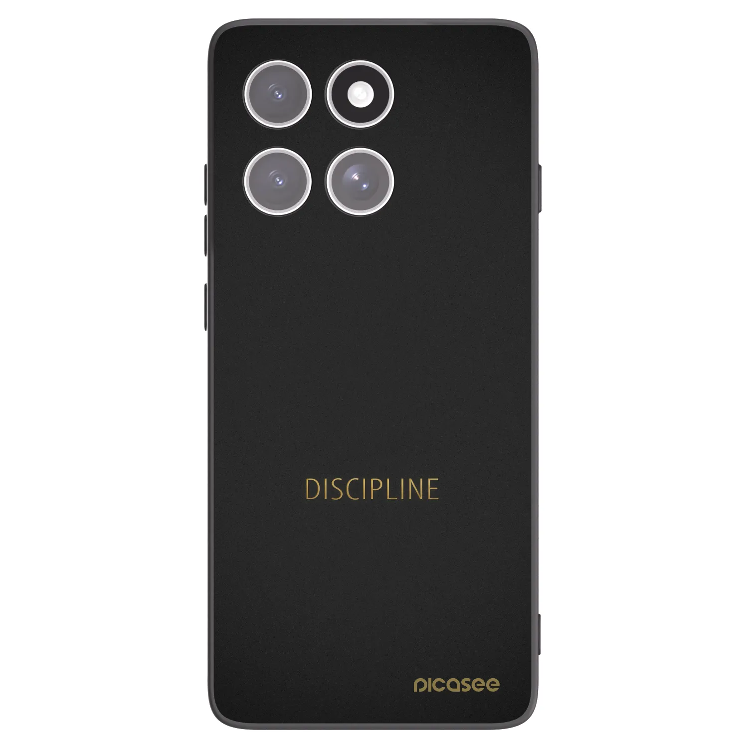 Silikónový čierny obal pre Motorola Edge 60 Fusion - Discipline