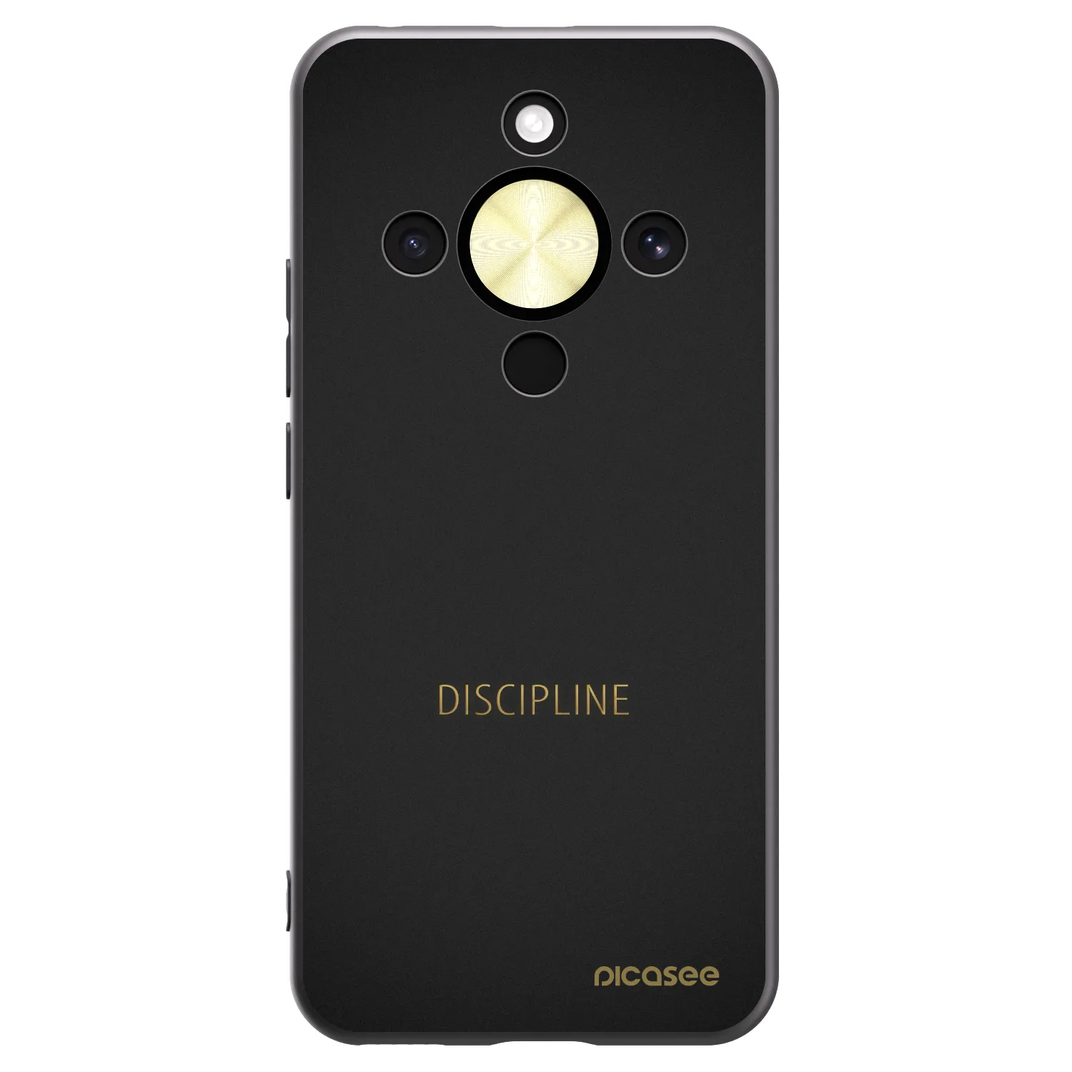 Picasee silikónový čierny obal pre Honor Magic8 Lite 5G - Discipline