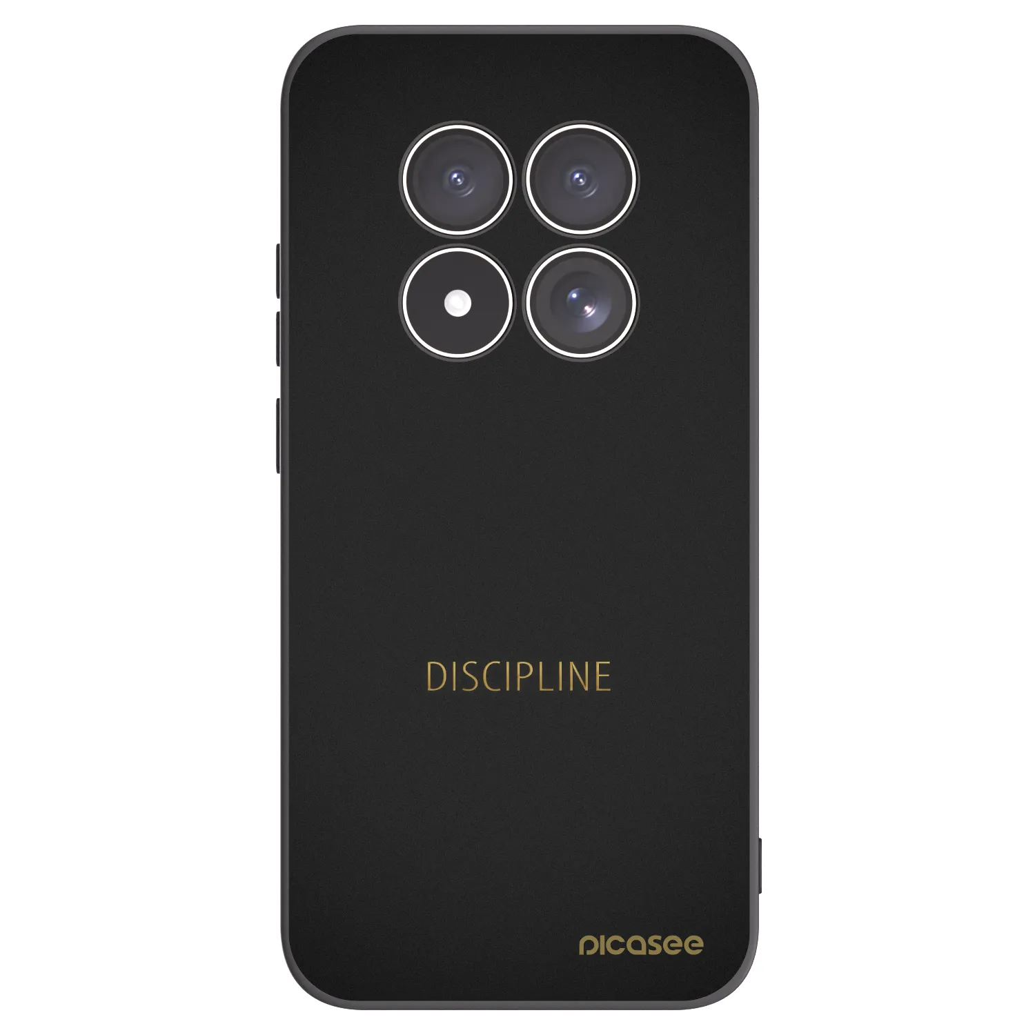 Silikónový čierny obal pre Xiaomi Redmi Note 15 Pro 5G - Discipline