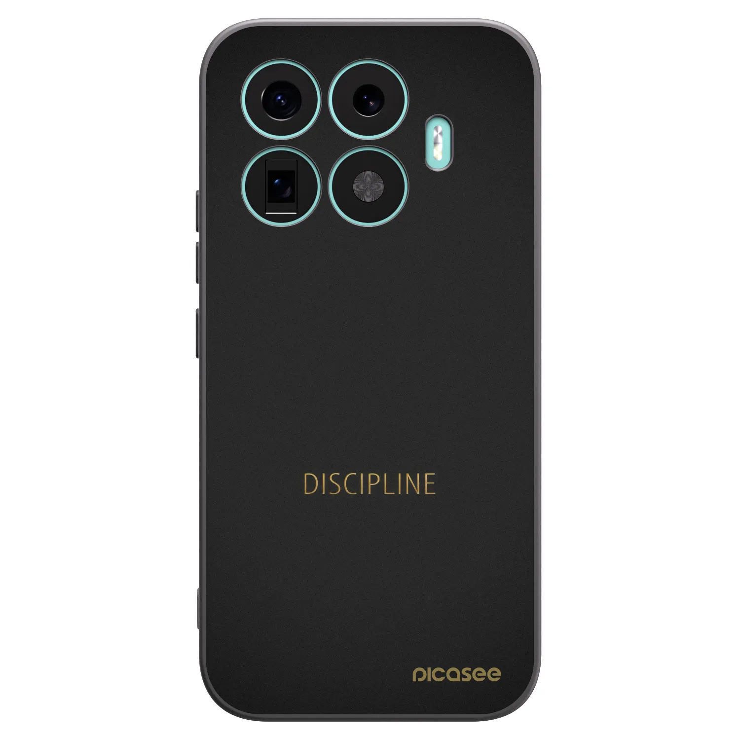 Picasee silikónový čierny obal pre Xiaomi 17T - Discipline
