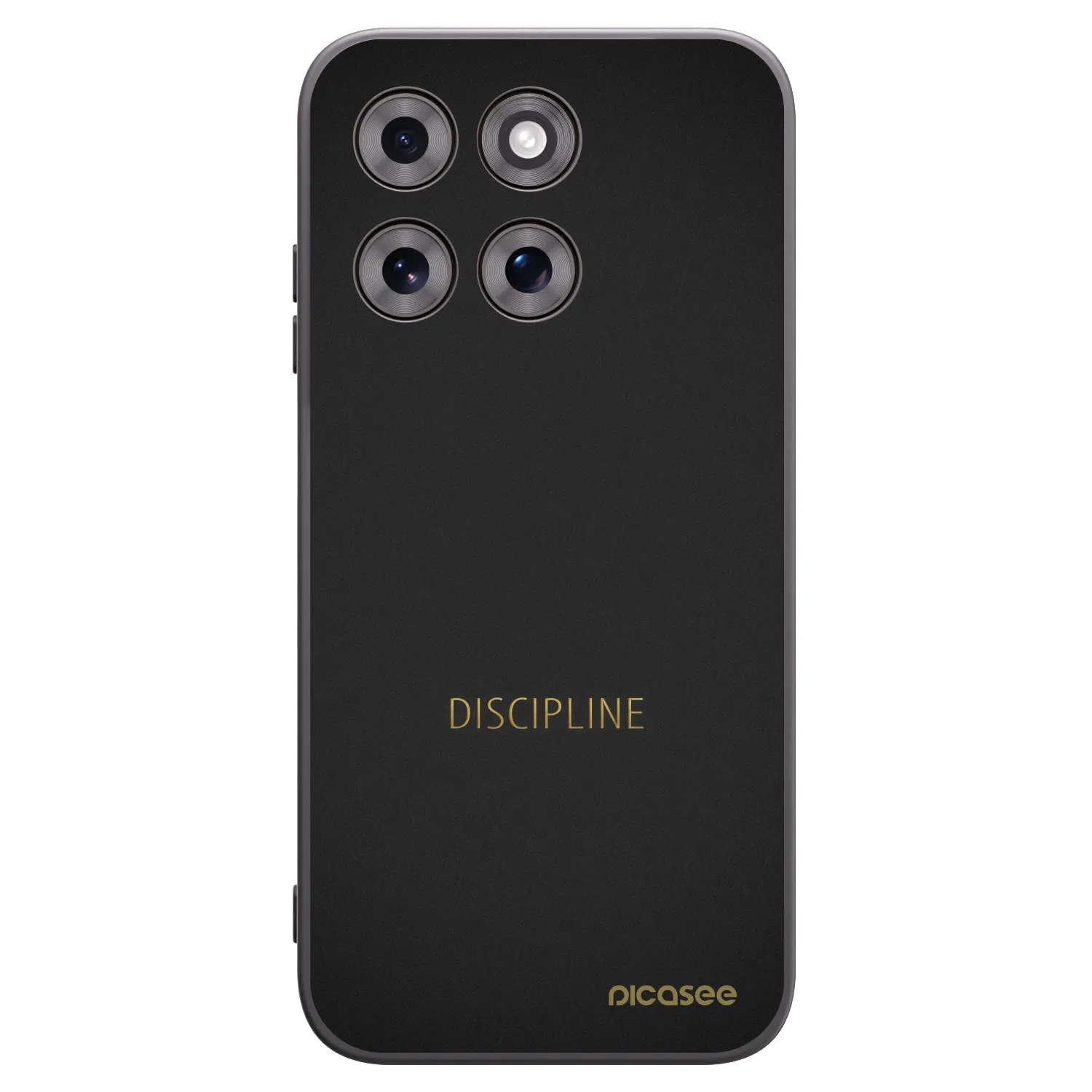 Picasee silikónový čierny obal pre Motorola Moto G77 - Discipline