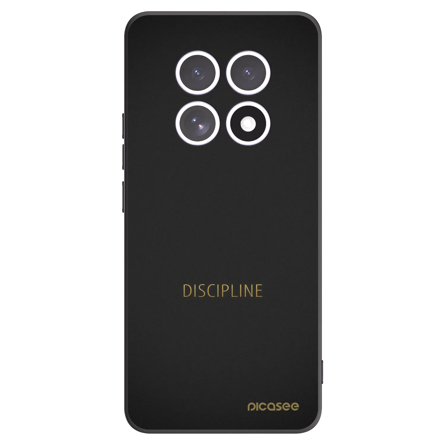 Picasee silikónový čierny obal pre Xiaomi Redmi Note 15 5G - Discipline