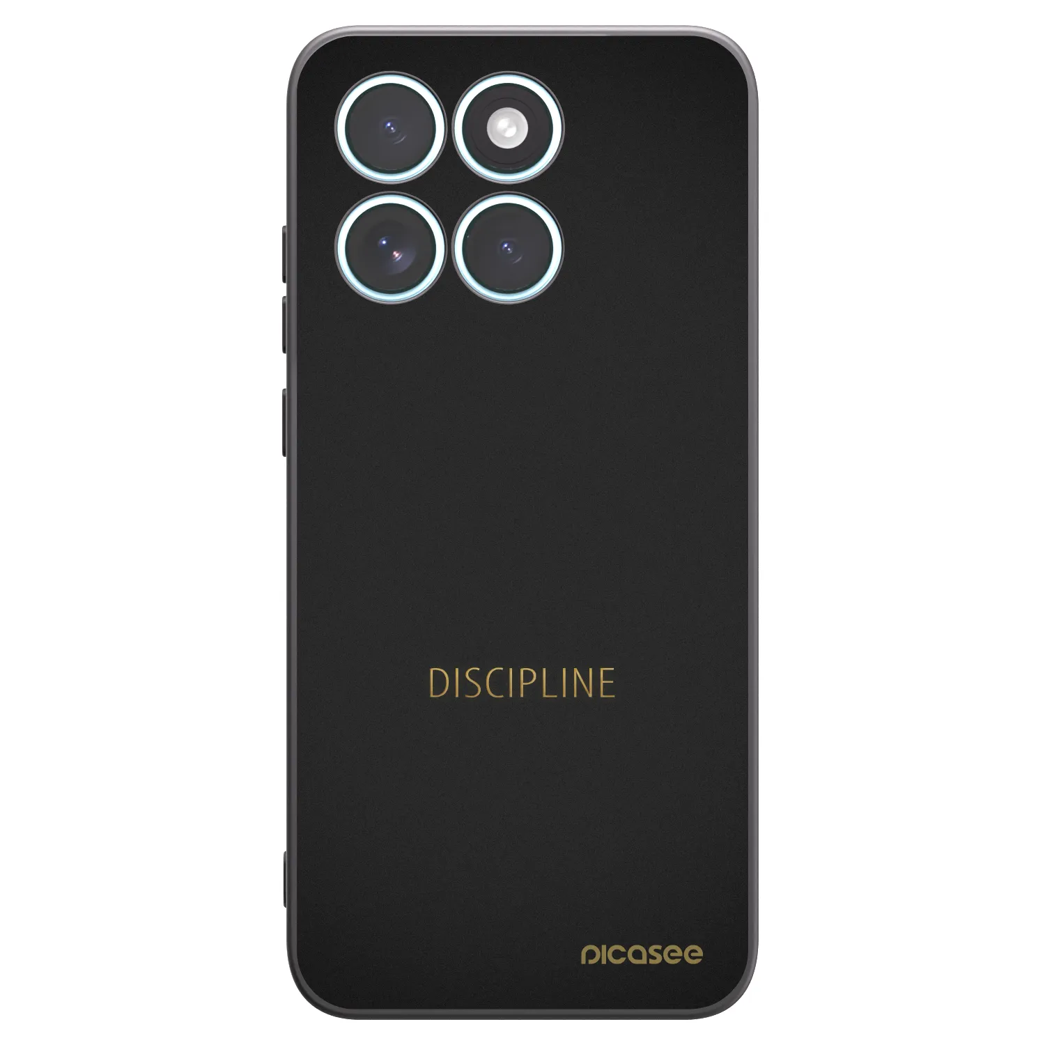 Picasee silikónový čierny obal pre Motorola Edge 70 Fusion - Discipline