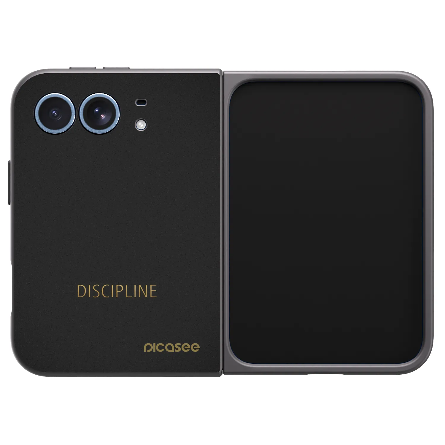 Picasee silikónový čierny obal pre Apple iPhone Ultra - Discipline