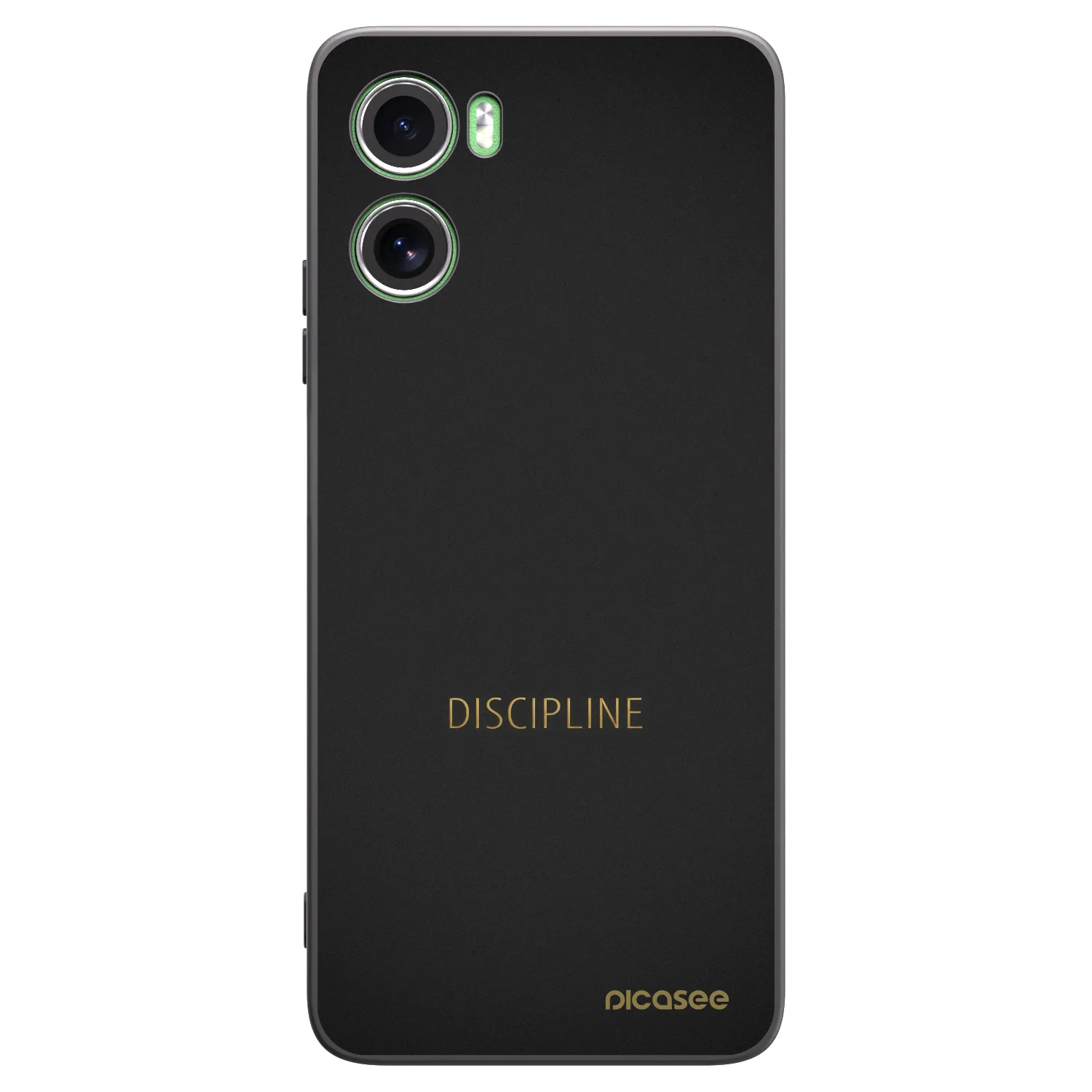 Picasee silikónový čierny obal pre Motorola Moto G06 - Discipline