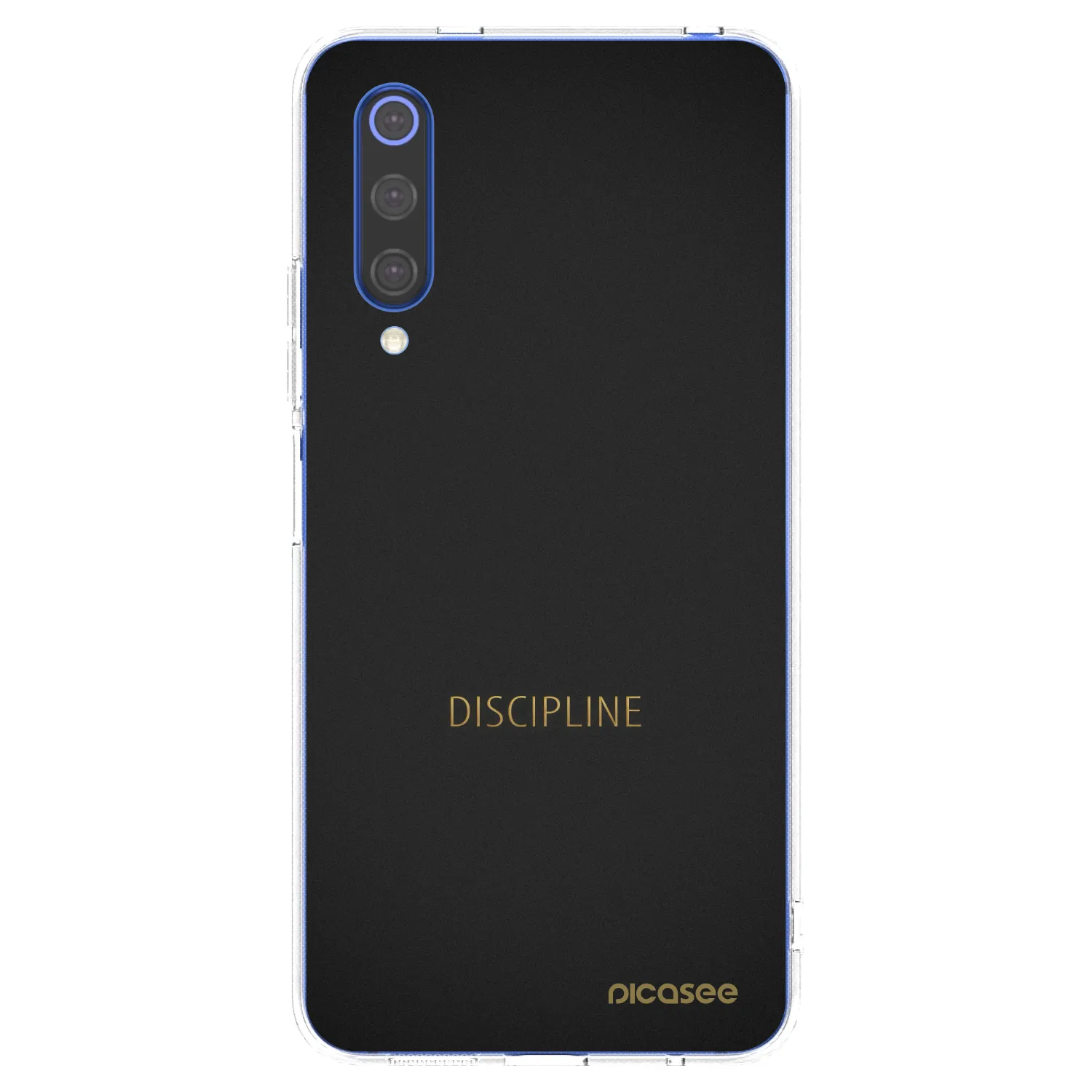 Silikónový prehľadný obal pre Xiaomi Mi 9 SE - Discipline