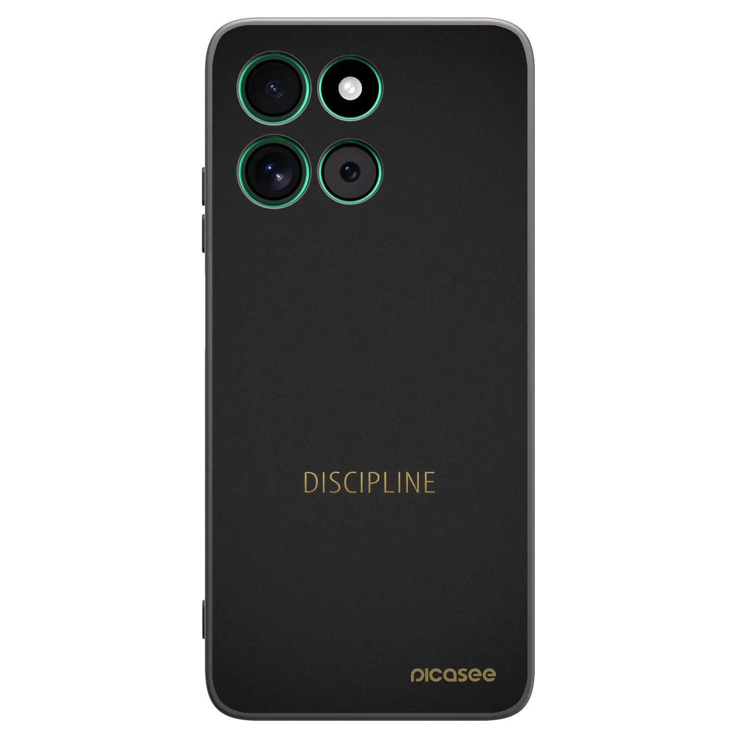 Picasee silikónový čierny obal pre Motorola Moto G57 Power - Discipline