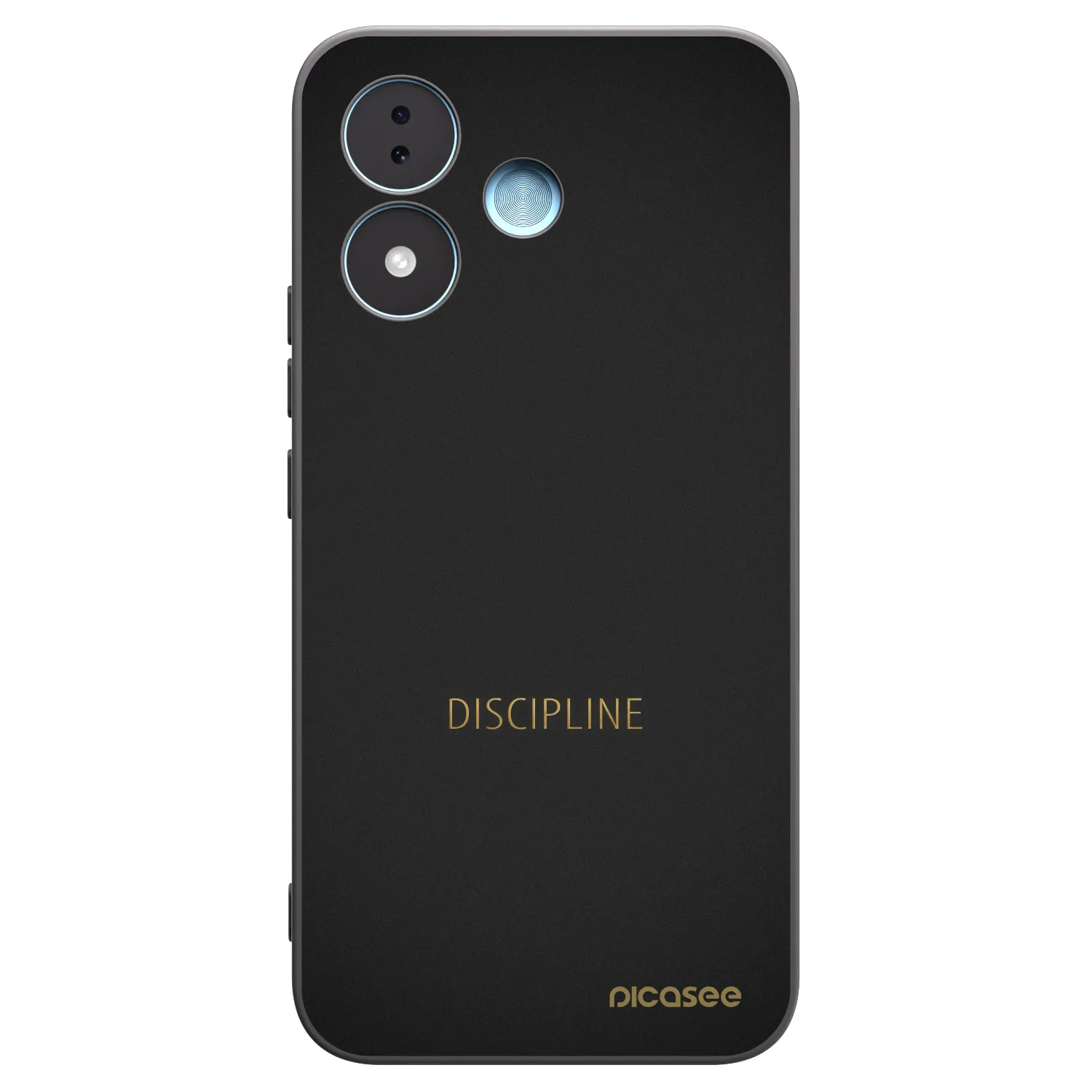 Picasee silikónový čierny obal pre Xiaomi Redmi Note 17 5G - Discipline