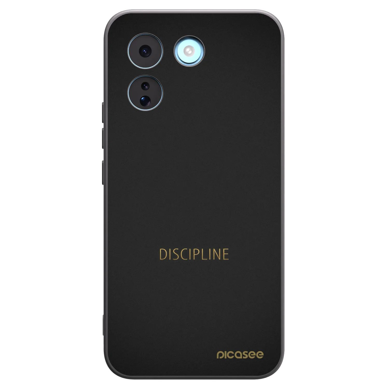 Picasee silikónový čierny obal pre Xiaomi Redmi Note 17 Pro MAX 5G - Discipline