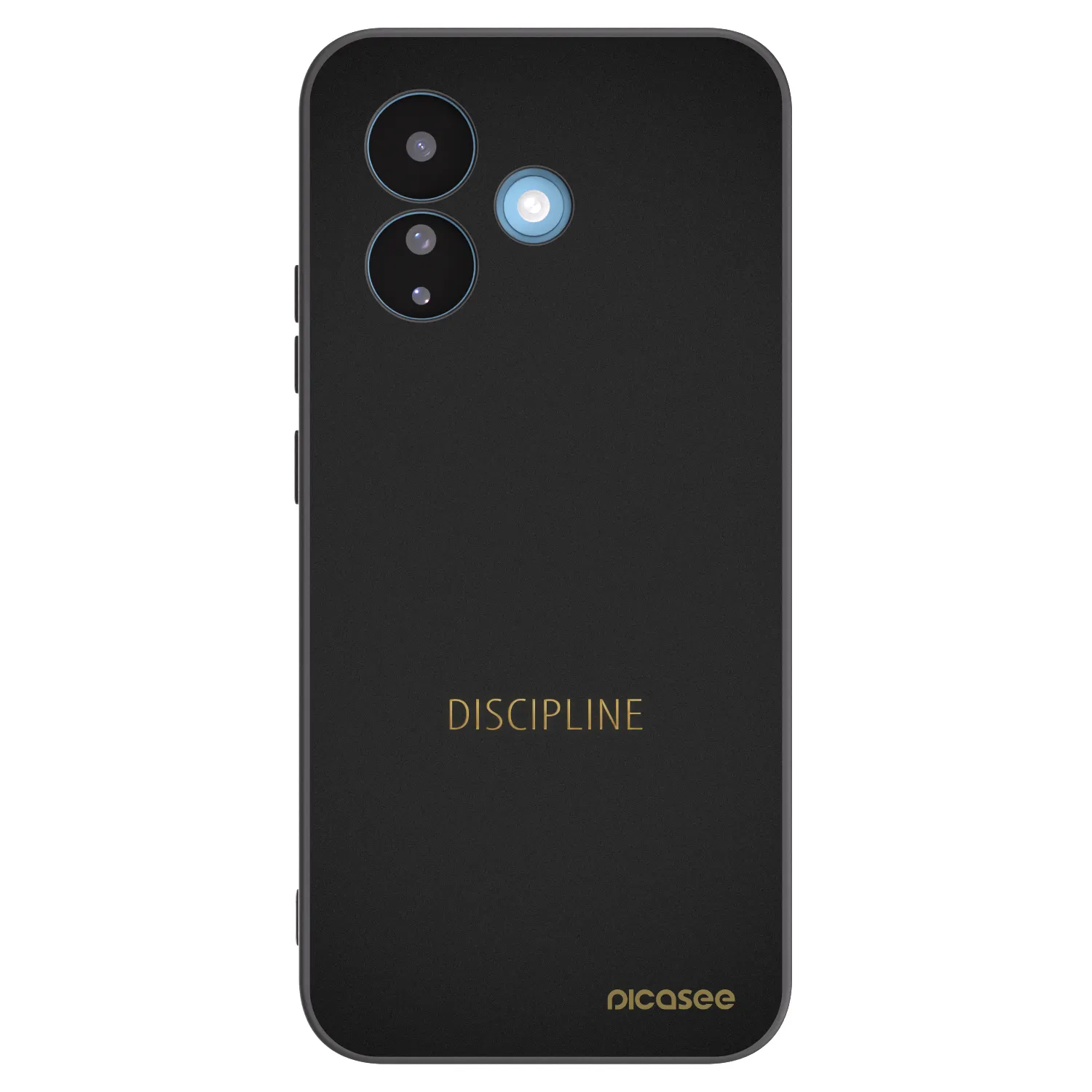 Picasee silikónový čierny obal pre Xiaomi Redmi Note 17 Pro 5G - Discipline