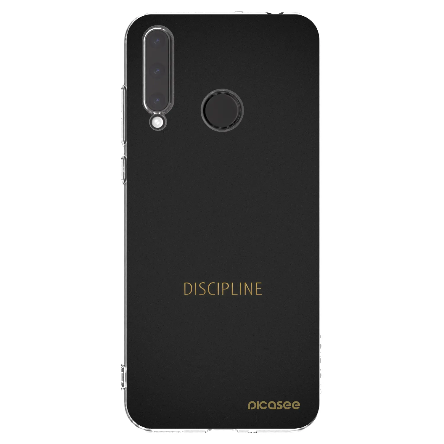 Picasee silikónový prehľadný obal pre Honor 20 Lite - Discipline