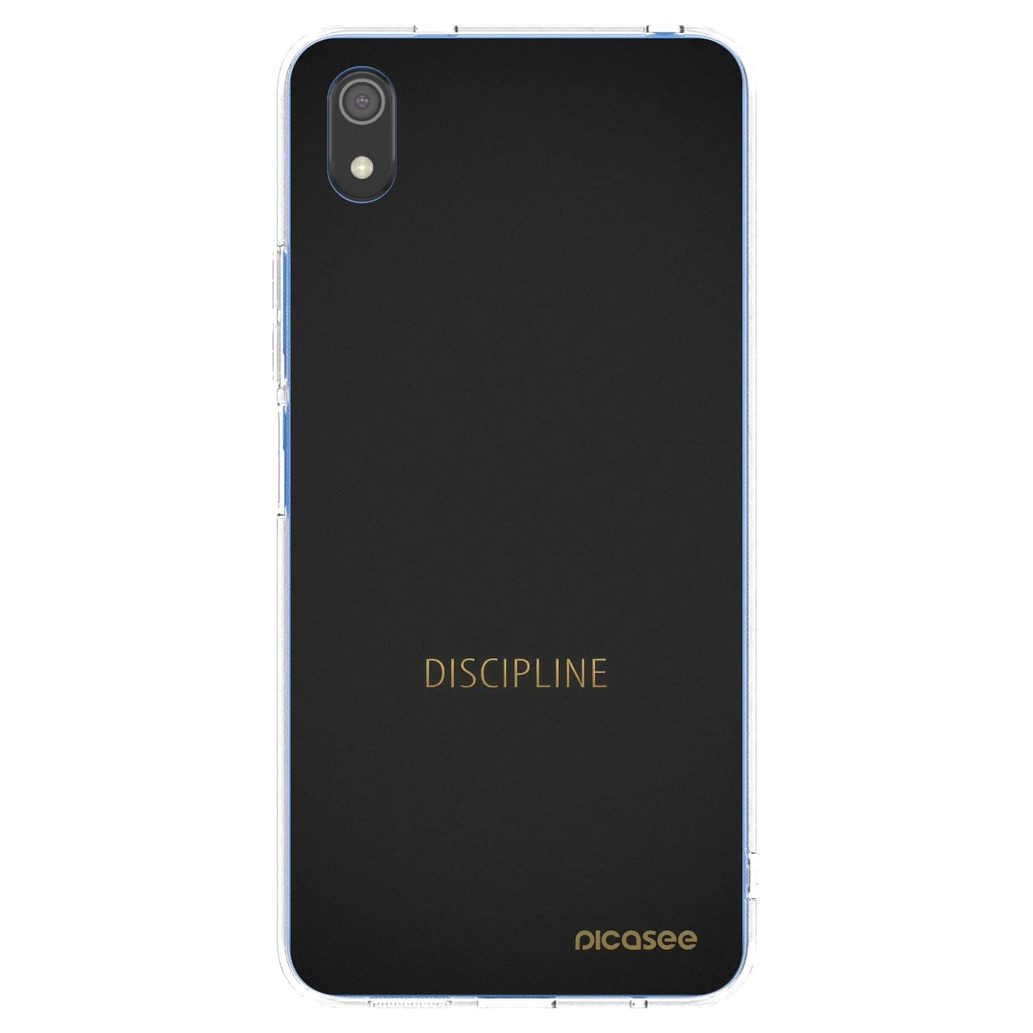 Silikónový prehľadný obal pre Xiaomi Redmi 7A - Discipline