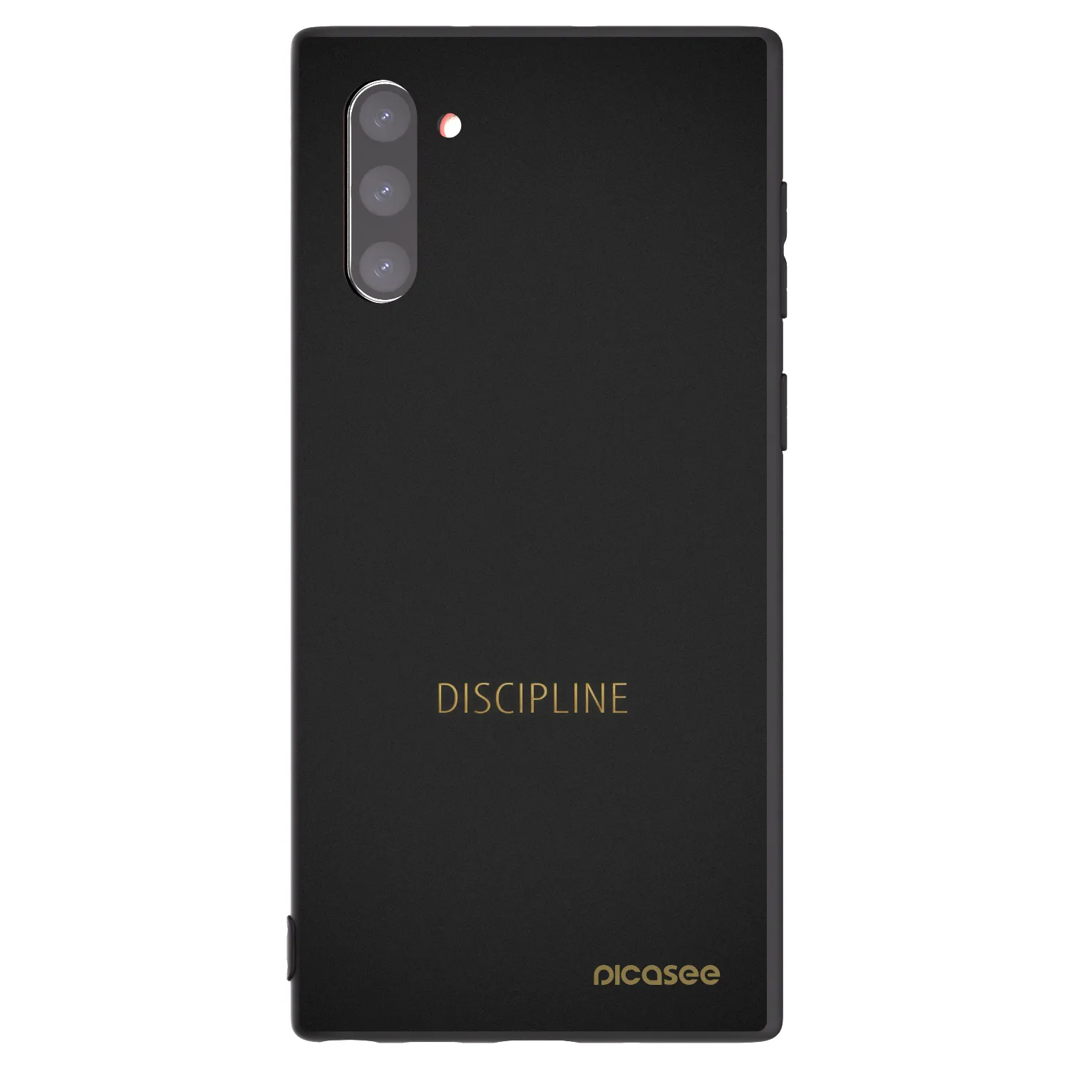Picasee silikónový čierny obal pre Samsung Galaxy Note 10 N970F - Discipline