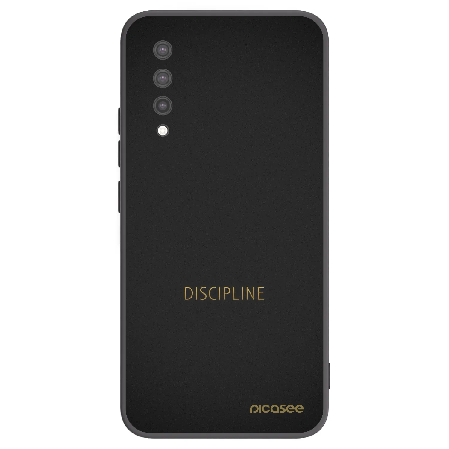 Silikónový čierny obal pre Xiaomi Mi 9 Lite - Discipline