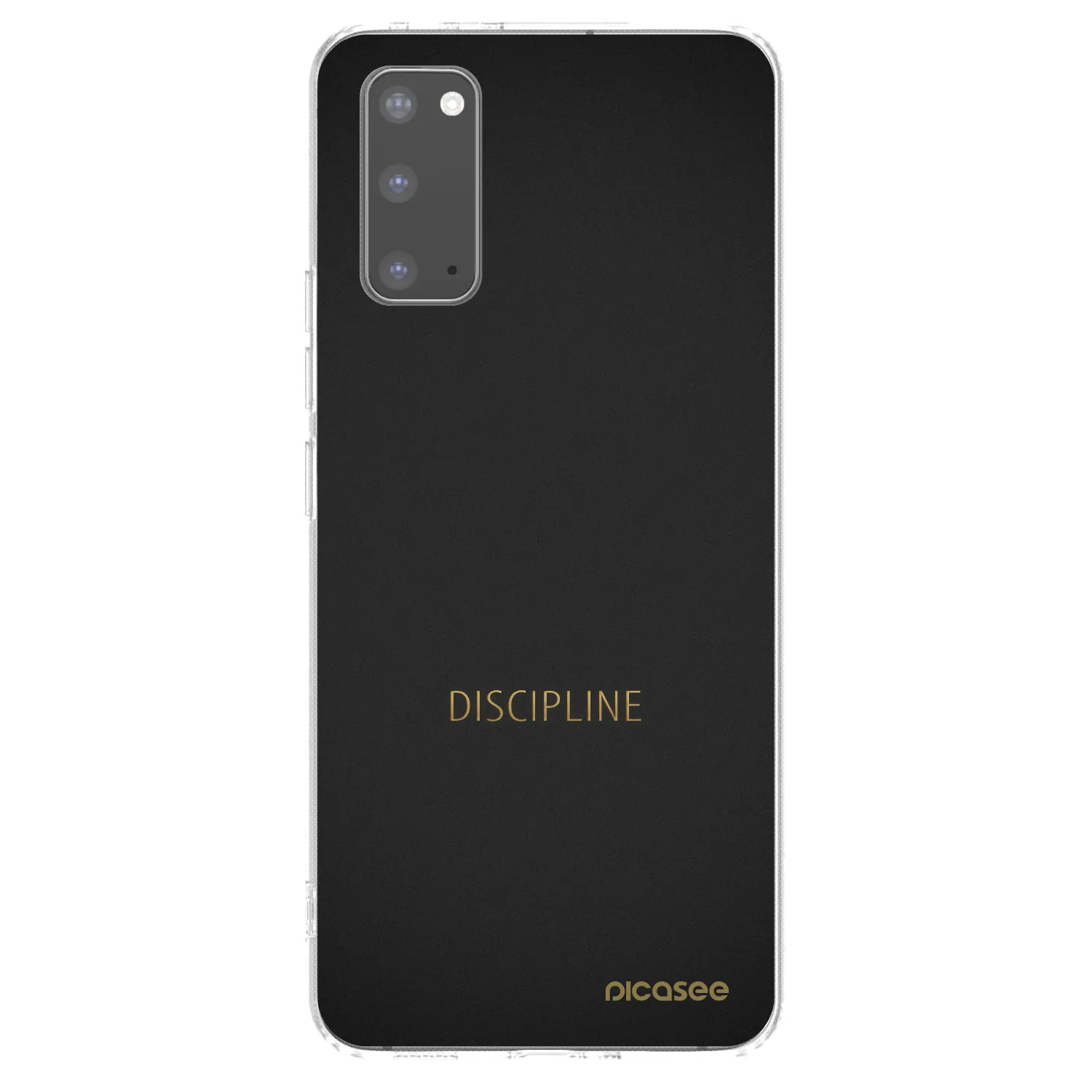 Silikónový prehľadný obal pre Samsung Galaxy S20 G980F - Discipline