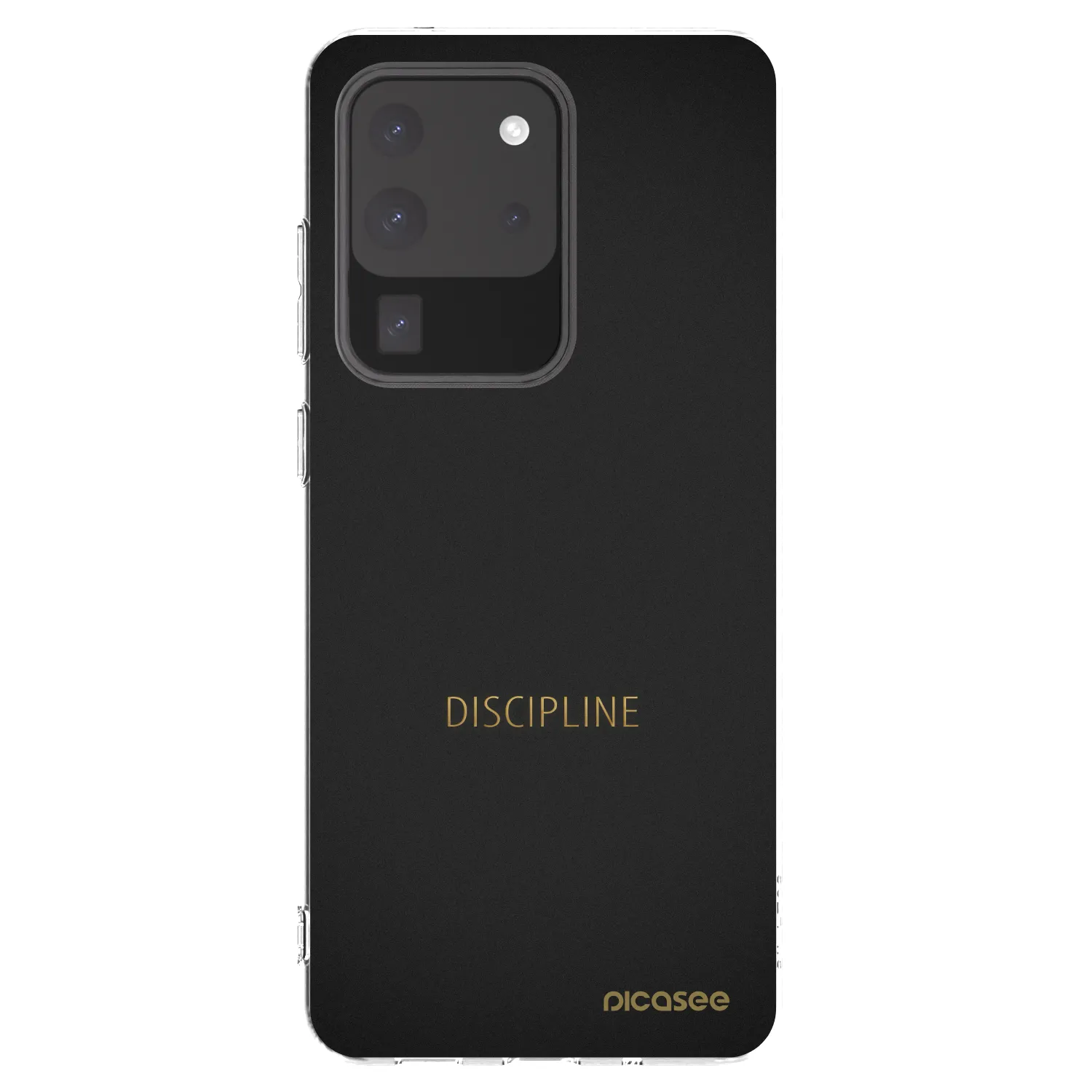 Picasee silikónový prehľadný obal pre Samsung Galaxy S20 Ultra 5G G988F - Discipline
